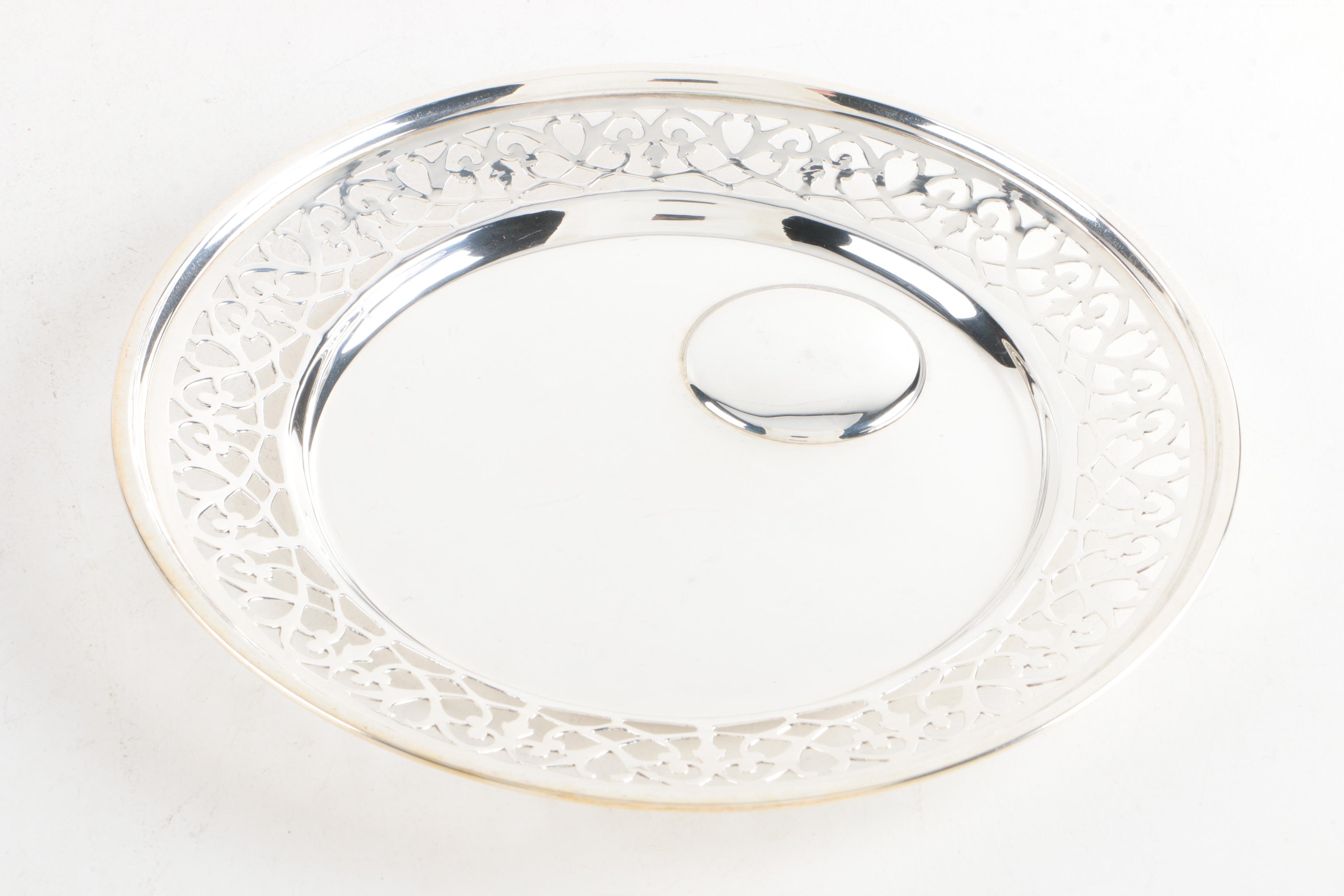 Frank M. Whiting & Co. Sterling Silver Luncheon Plates