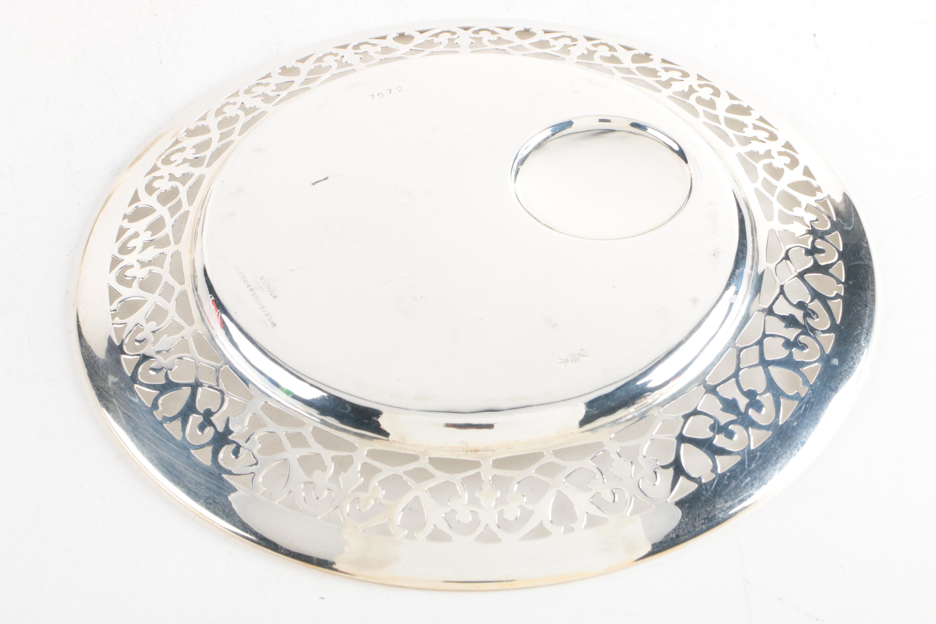 Frank M. Whiting & Co. Sterling Silver Luncheon Plates
