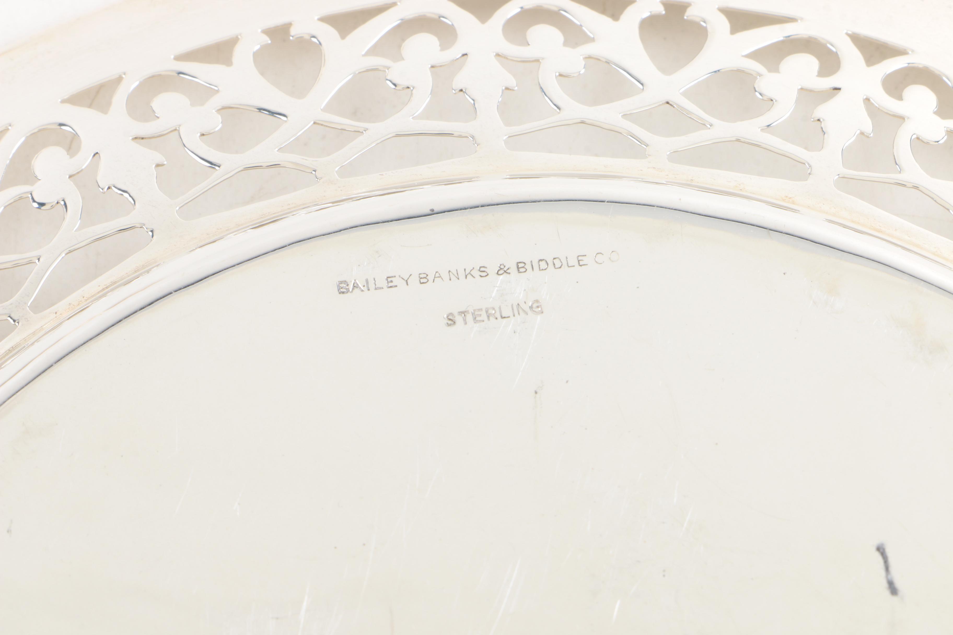 Frank M. Whiting & Co. Sterling Silver Luncheon Plates