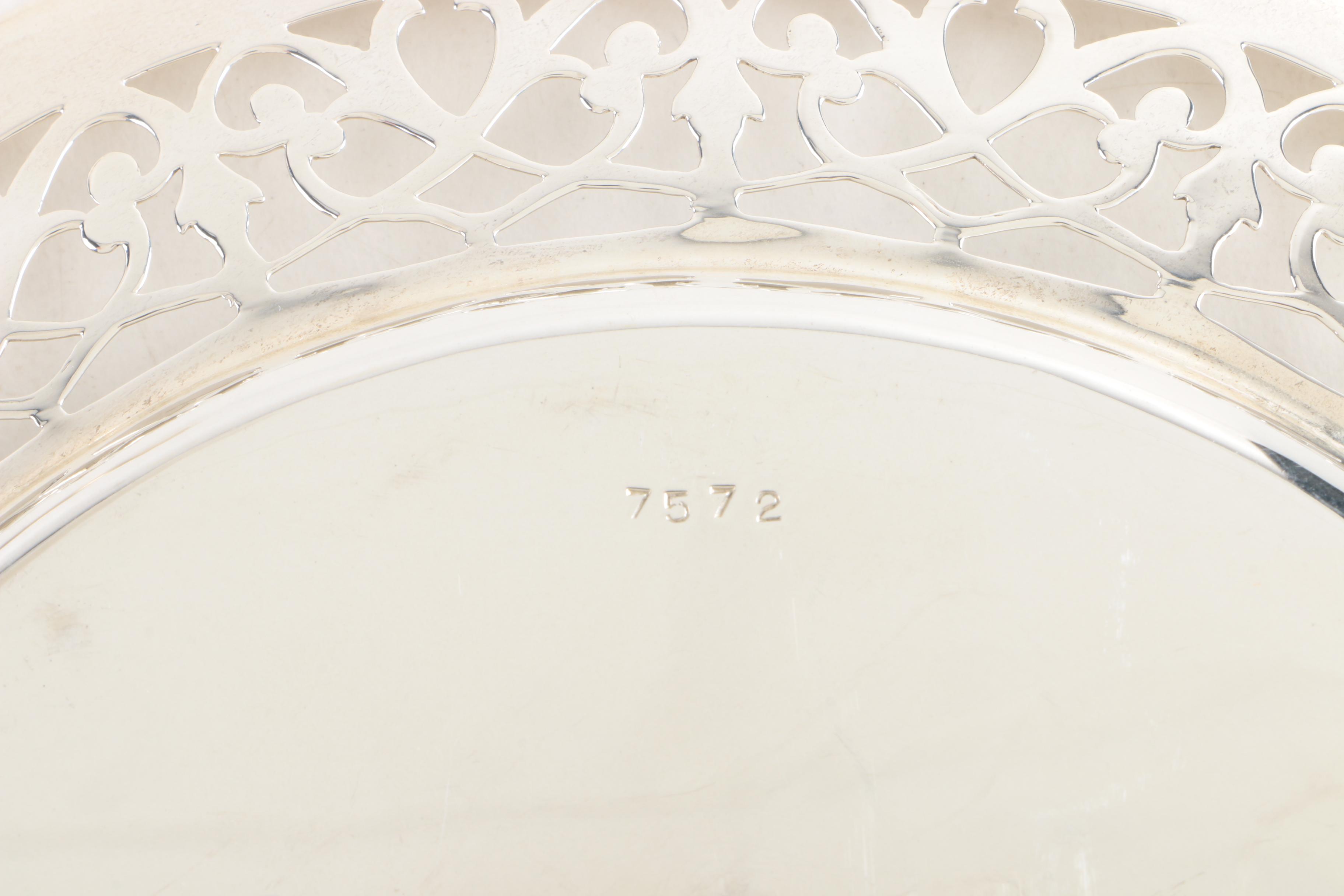 Frank M. Whiting & Co. Sterling Silver Luncheon Plates