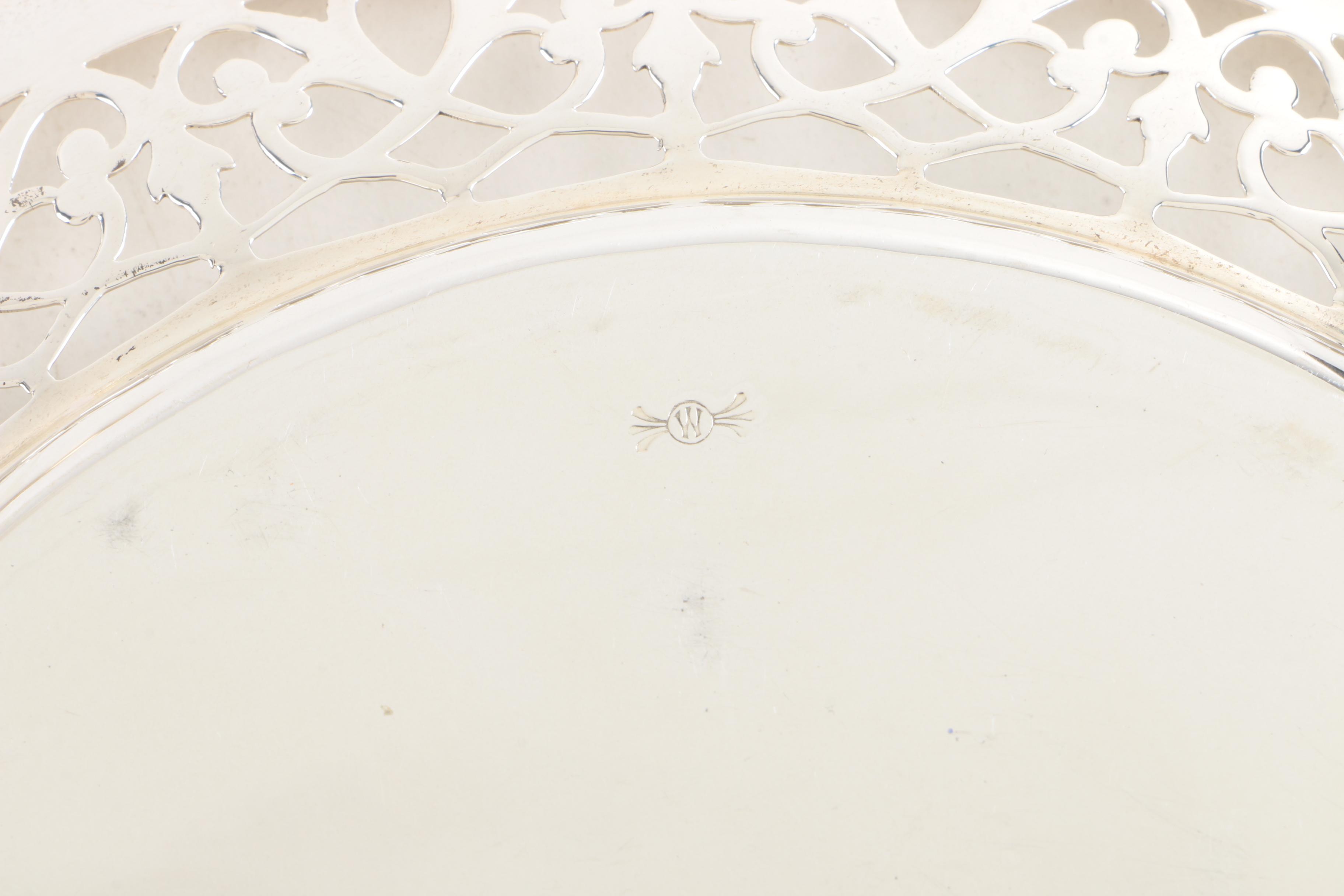 Frank M. Whiting & Co. Sterling Silver Luncheon Plates