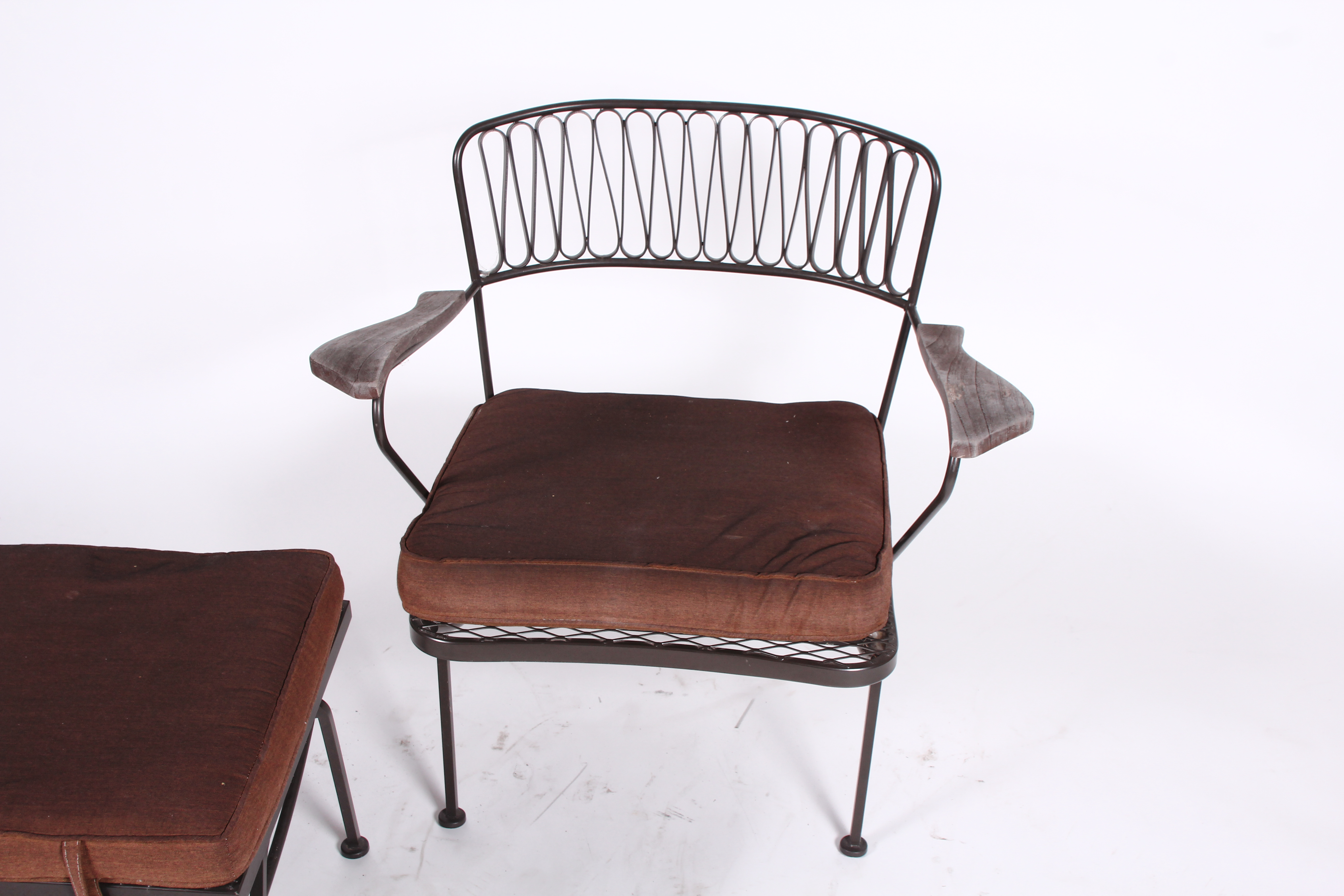 Maurizio Tempestini for John Salterini "Ribbon" Armchair and Ottoman