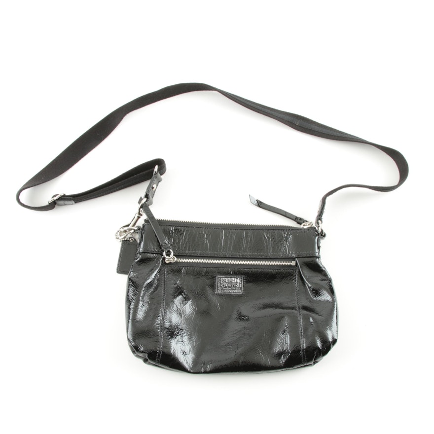 Coach Poppy Patent Leather Crossbody