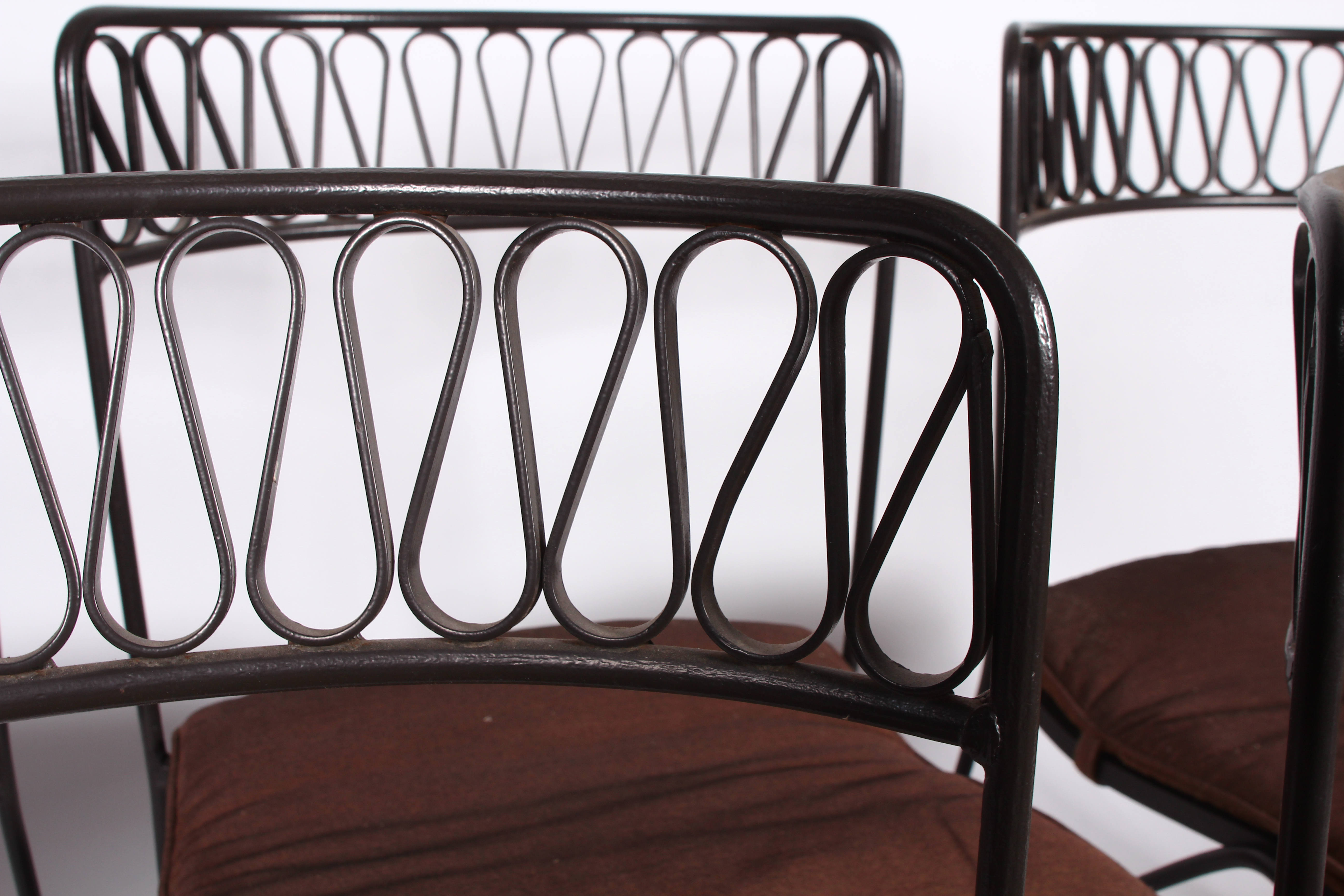 Set of Six Maurizio Tempestini for John Salterini "Ribbon" Chairs