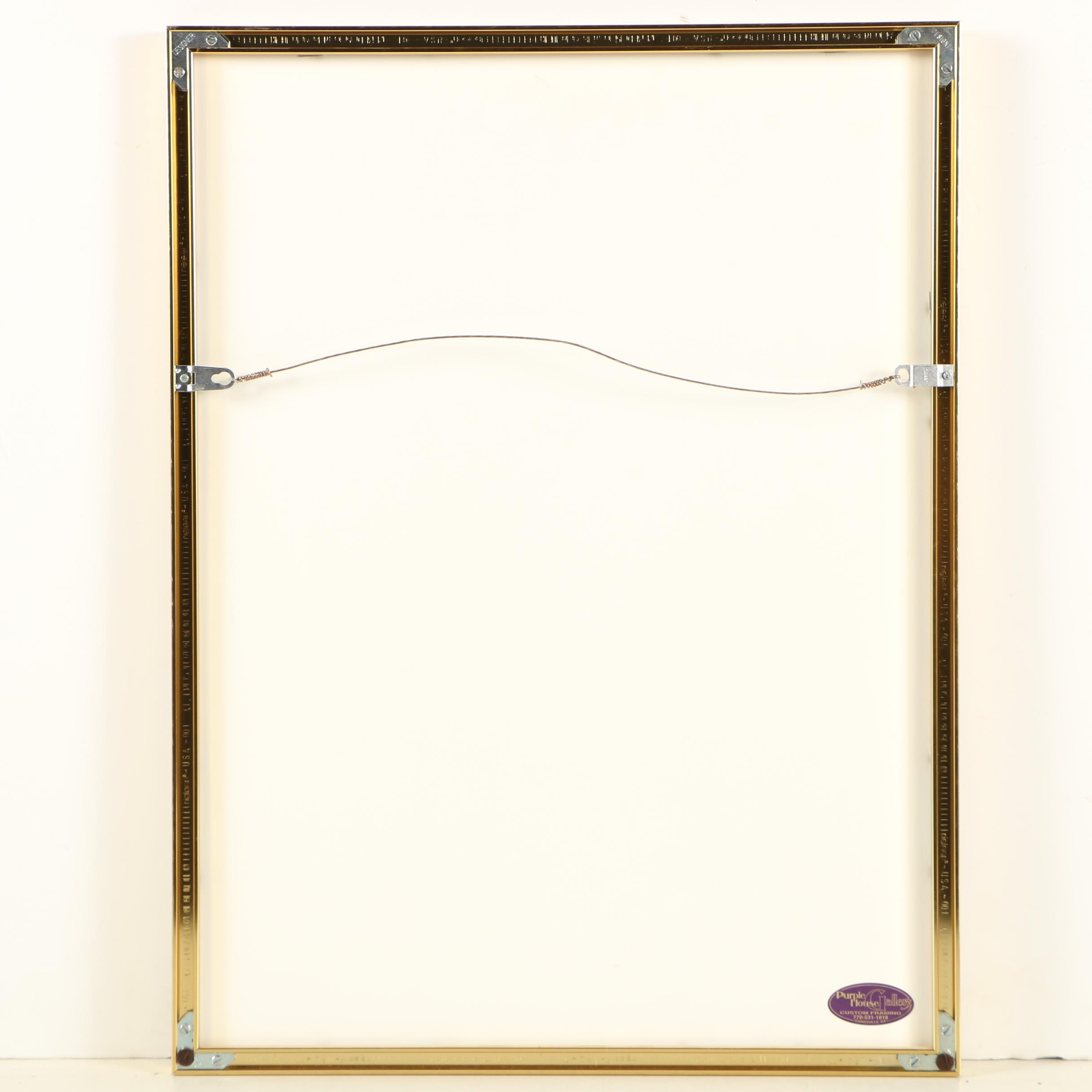 1996 Summer Olympics Framed Tickets and Hiro Yamagata Event Posters