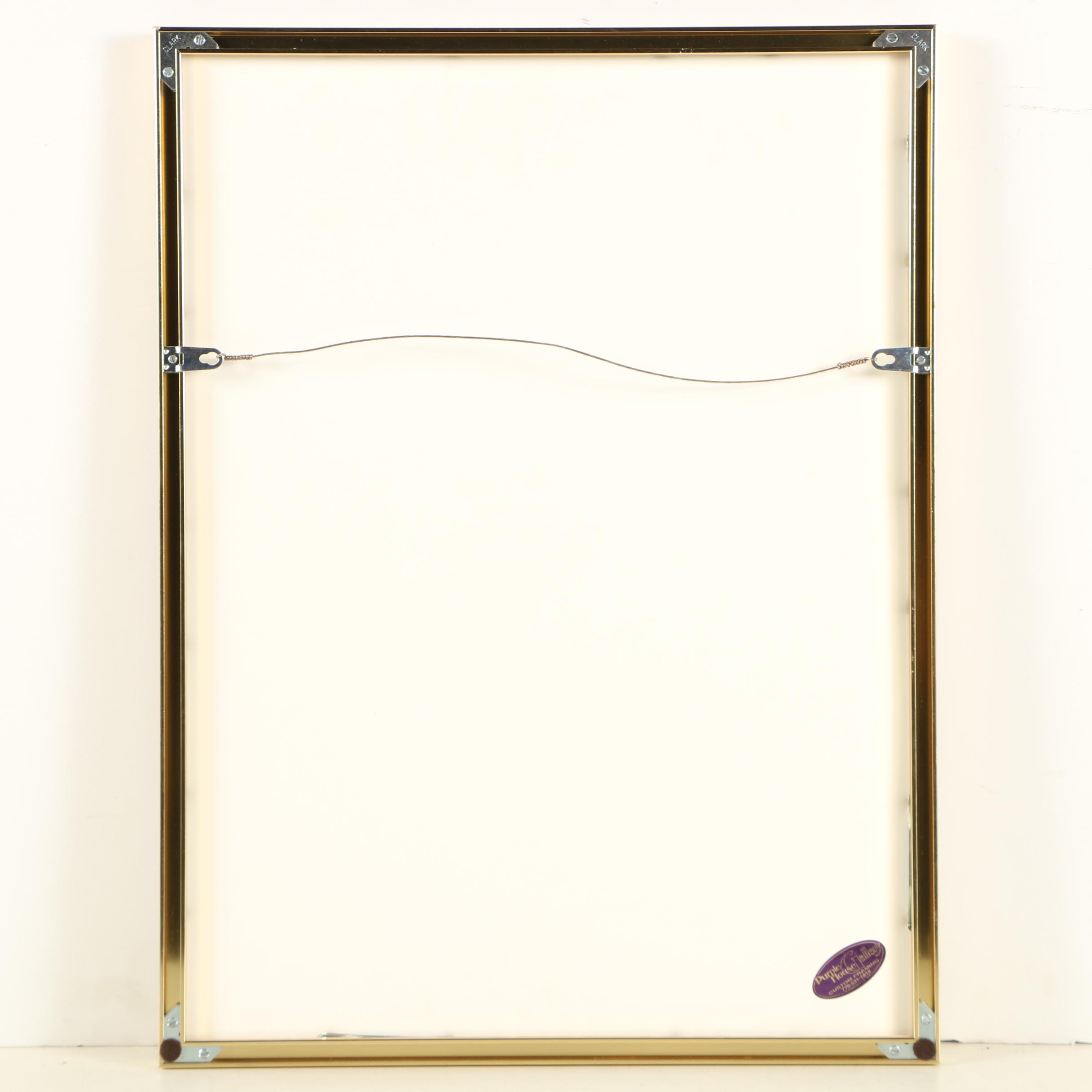 1996 Summer Olympics Framed Tickets and Hiro Yamagata Event Posters