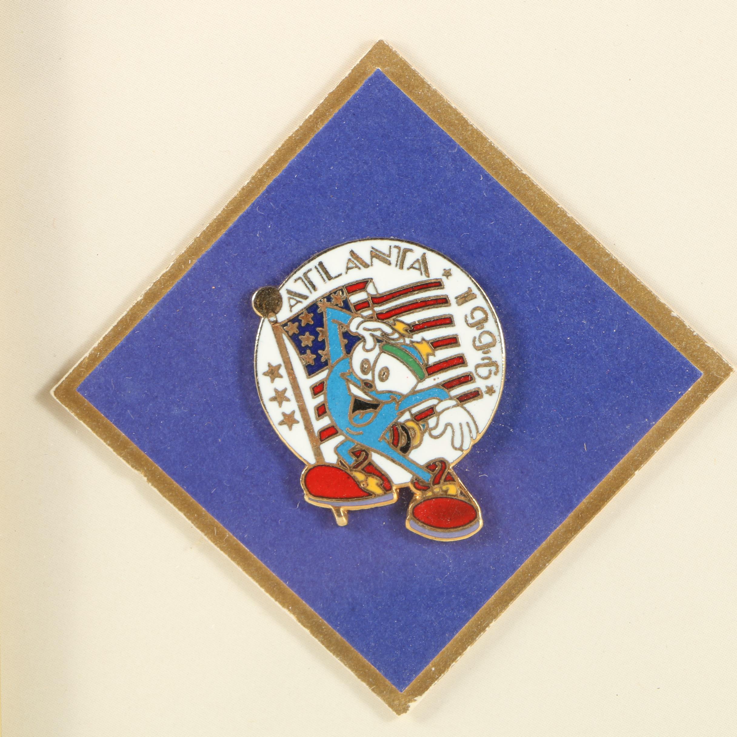 1996 Summer Olympics Framed Tickets and Hiro Yamagata Event Posters