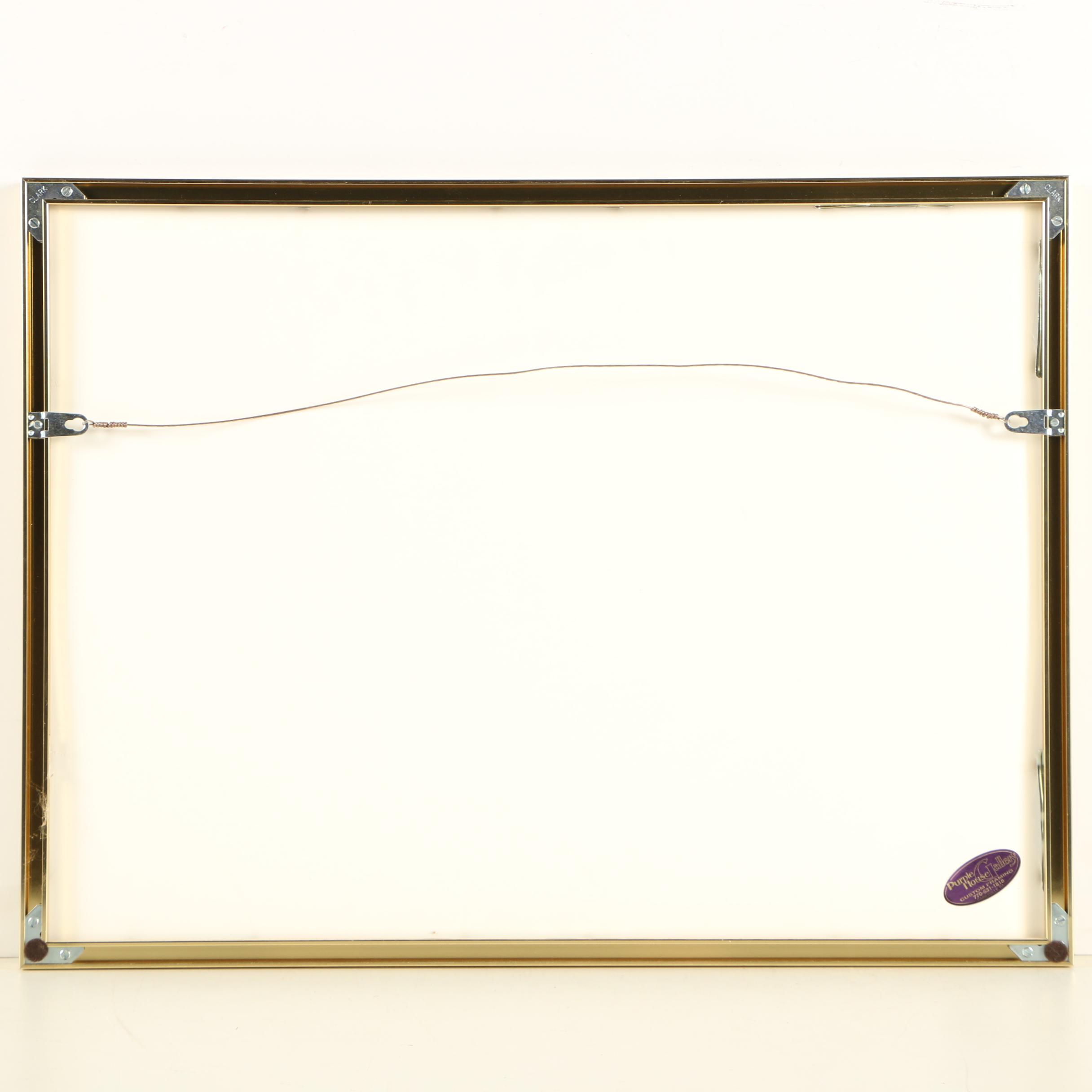 1996 Summer Olympics Framed Tickets and Hiro Yamagata Event Posters