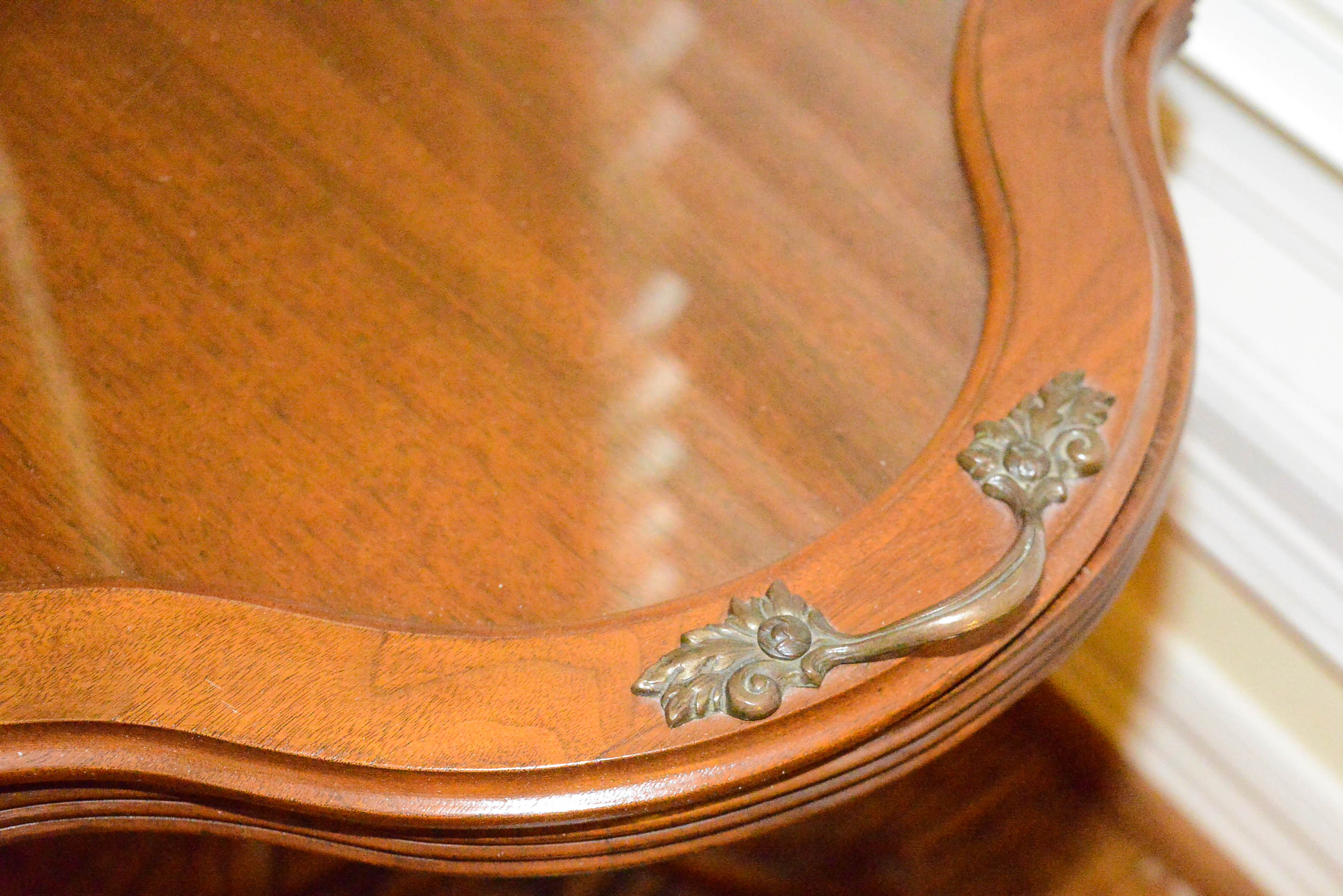 Vintage Walnut Tray Table by Imperial