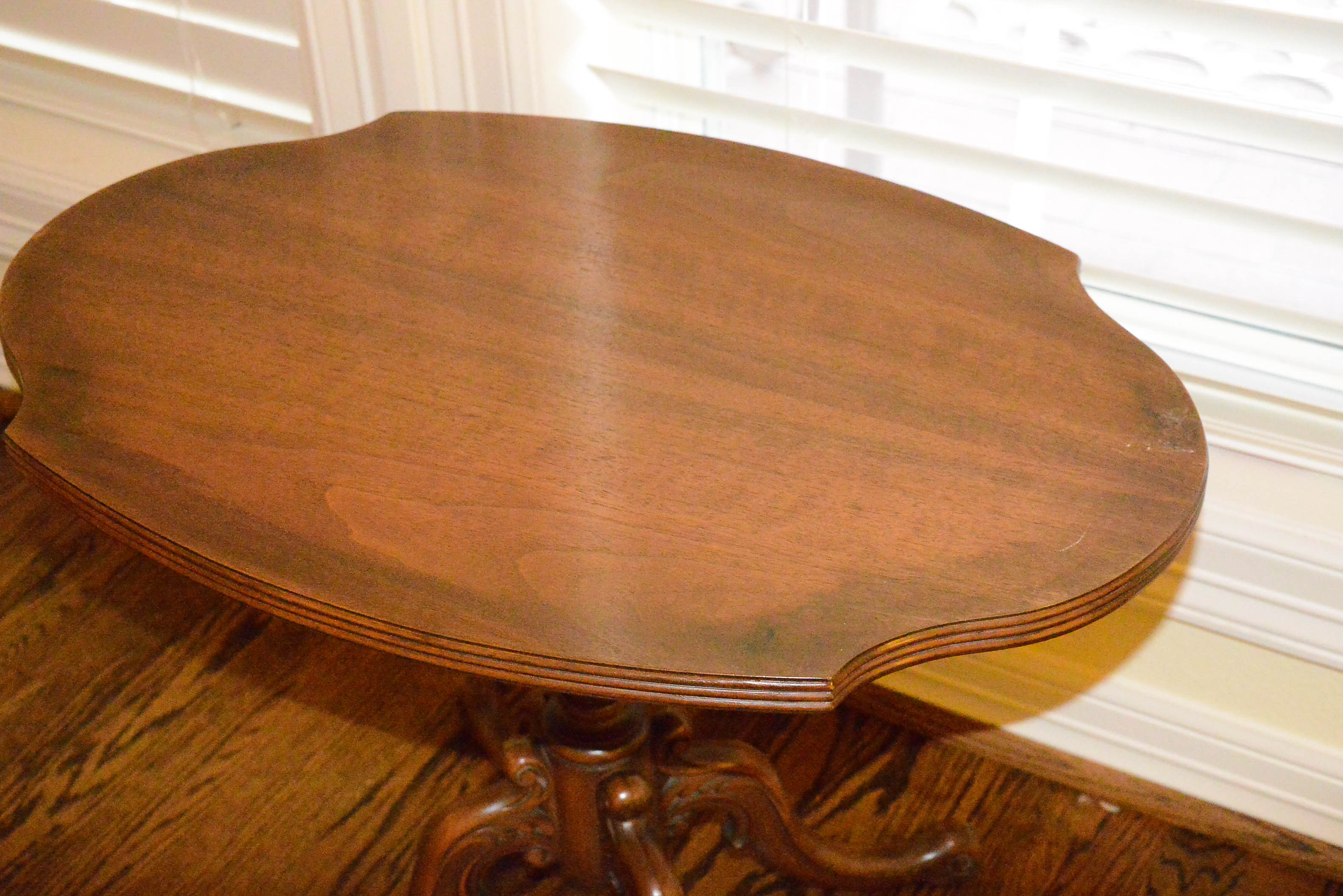 Vintage Walnut Tray Table by Imperial