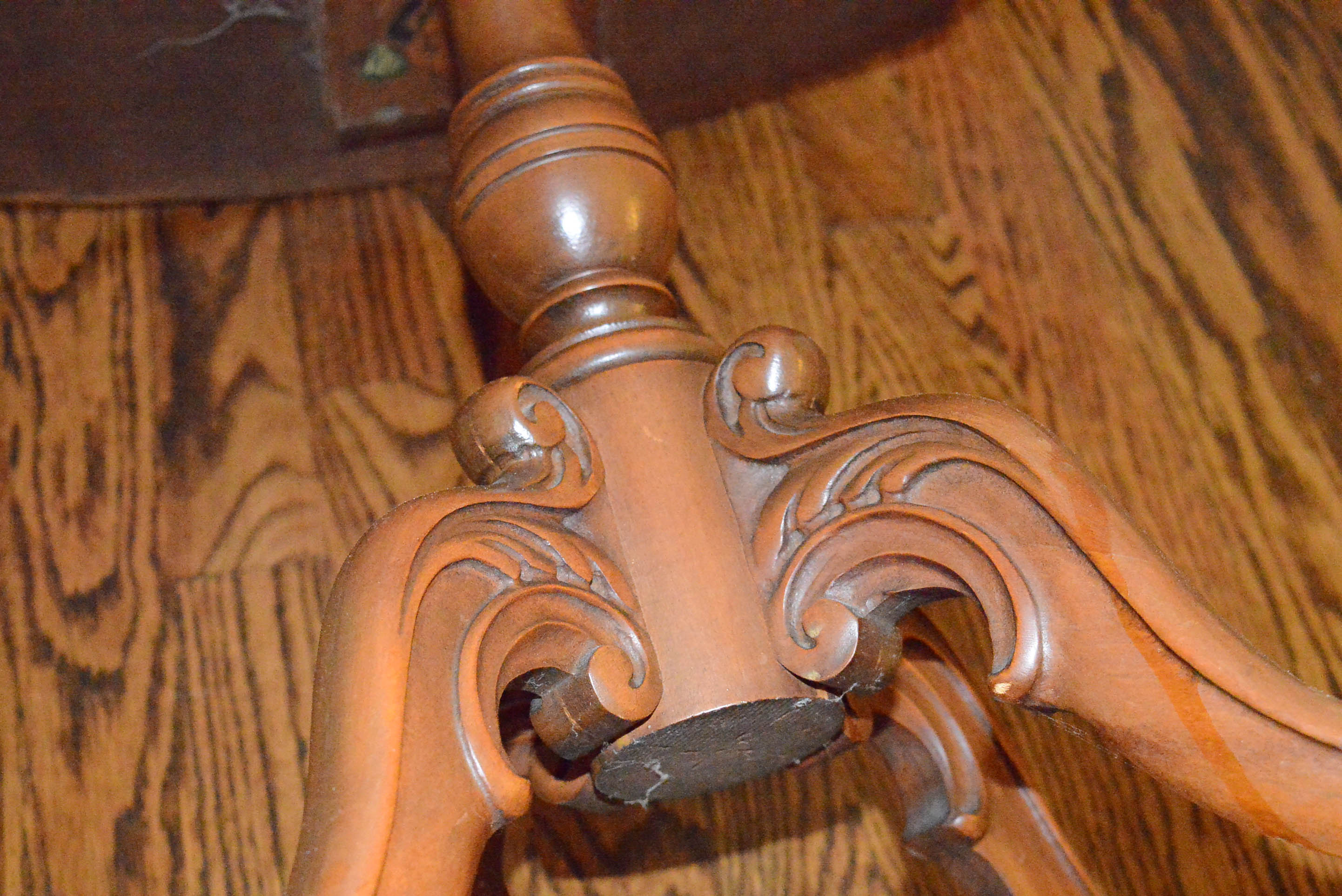 Vintage Walnut Tray Table by Imperial