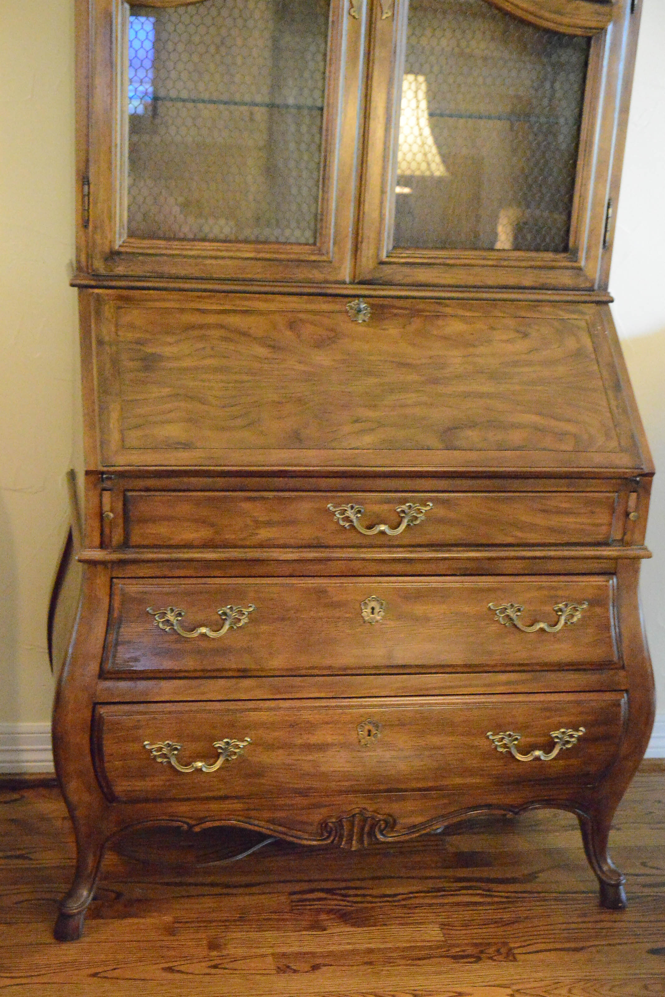 French Provincial Secretary Desk by Drexel