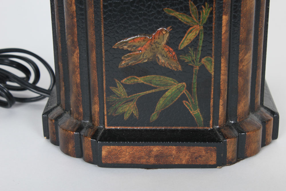 Chinoiserie Hand-Painted Table Lamp