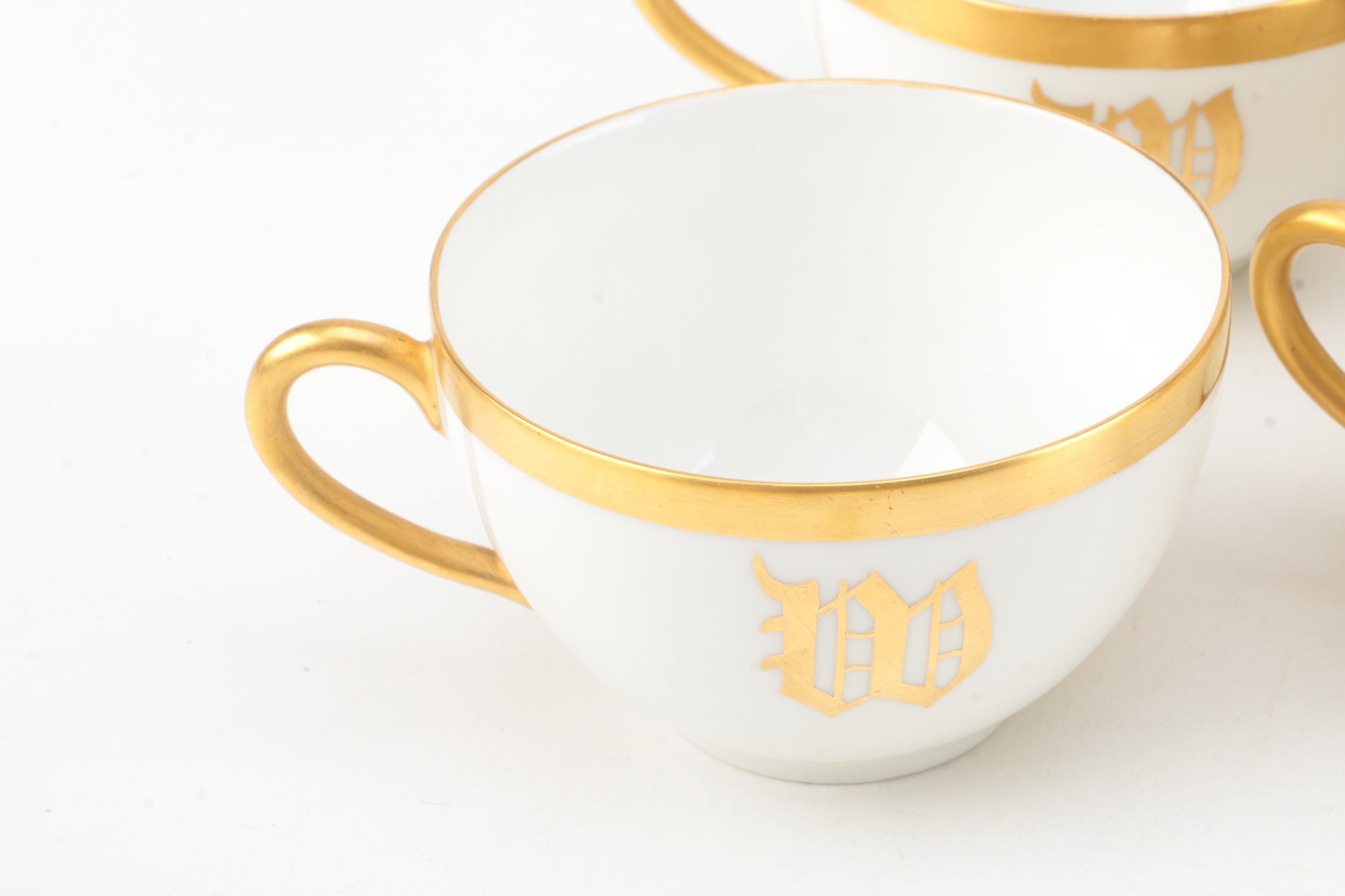 Vintage Reinhold Schlegelmilch German and B & Co French Tableware