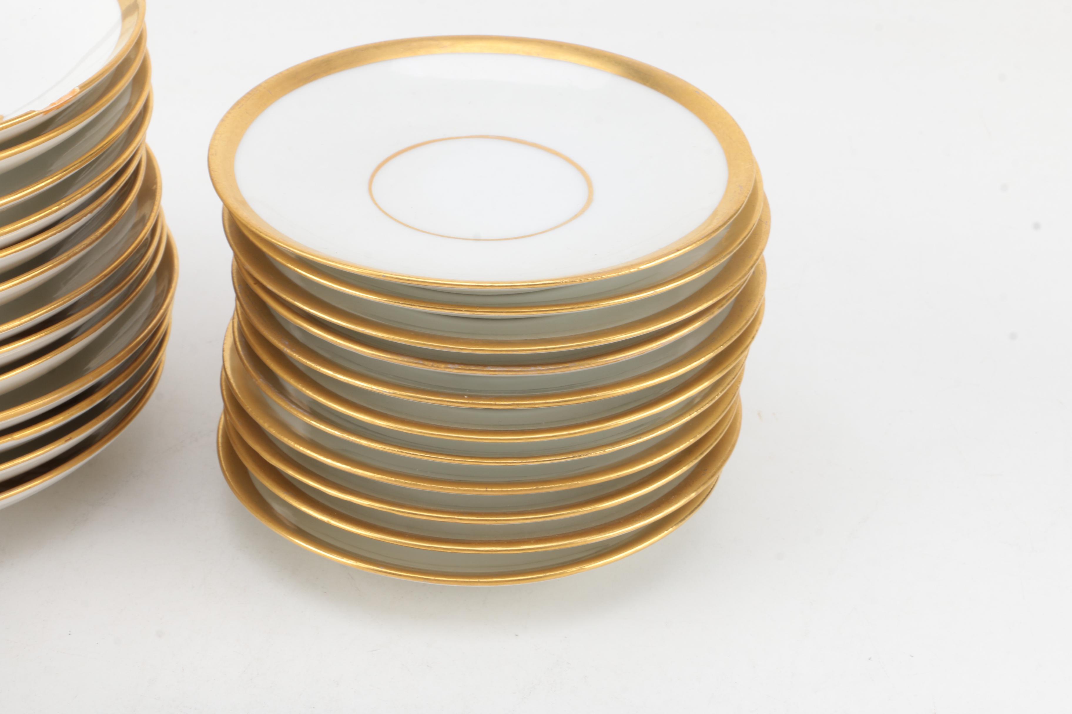 Vintage Reinhold Schlegelmilch German and B & Co French Tableware