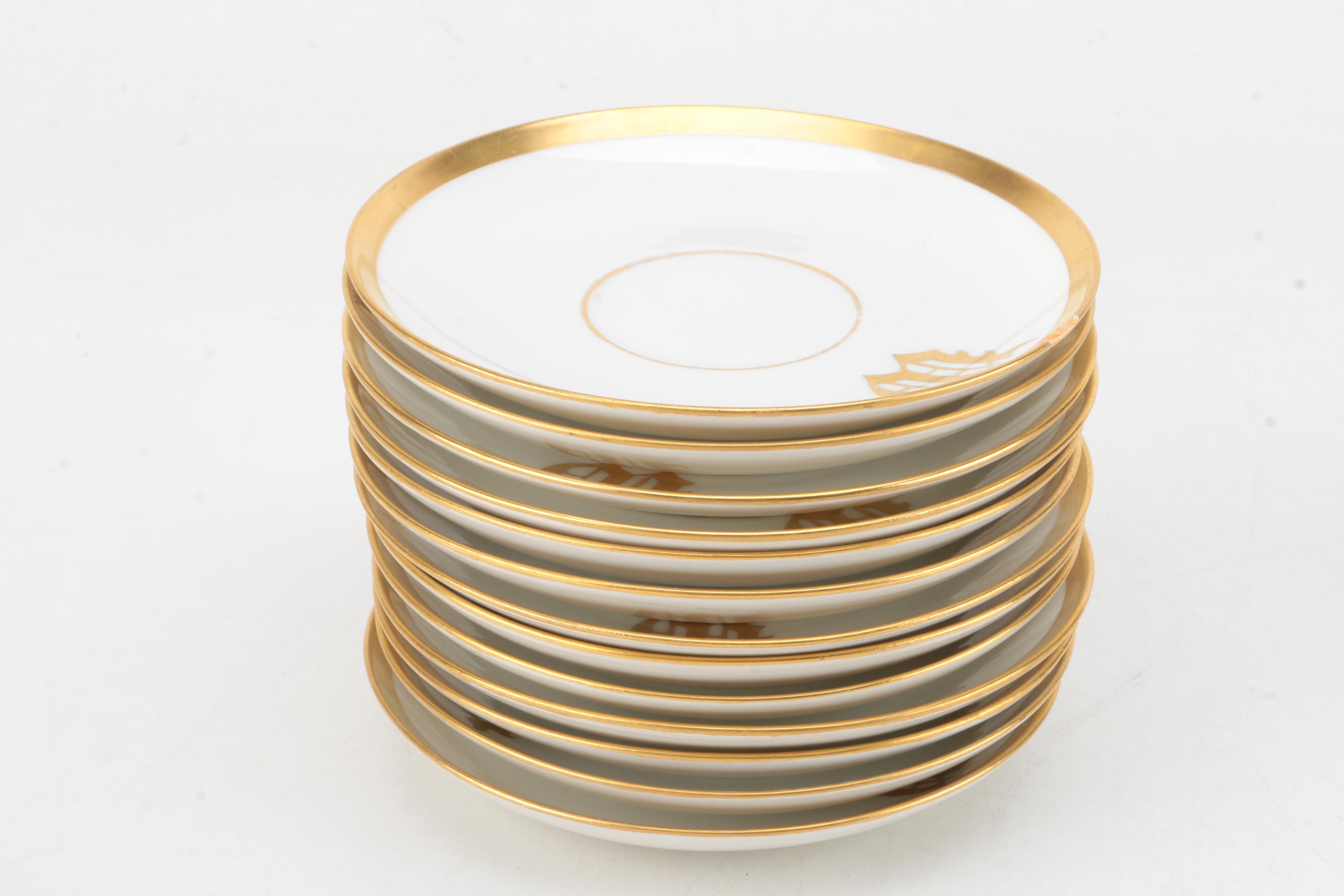 Vintage Reinhold Schlegelmilch German and B & Co French Tableware