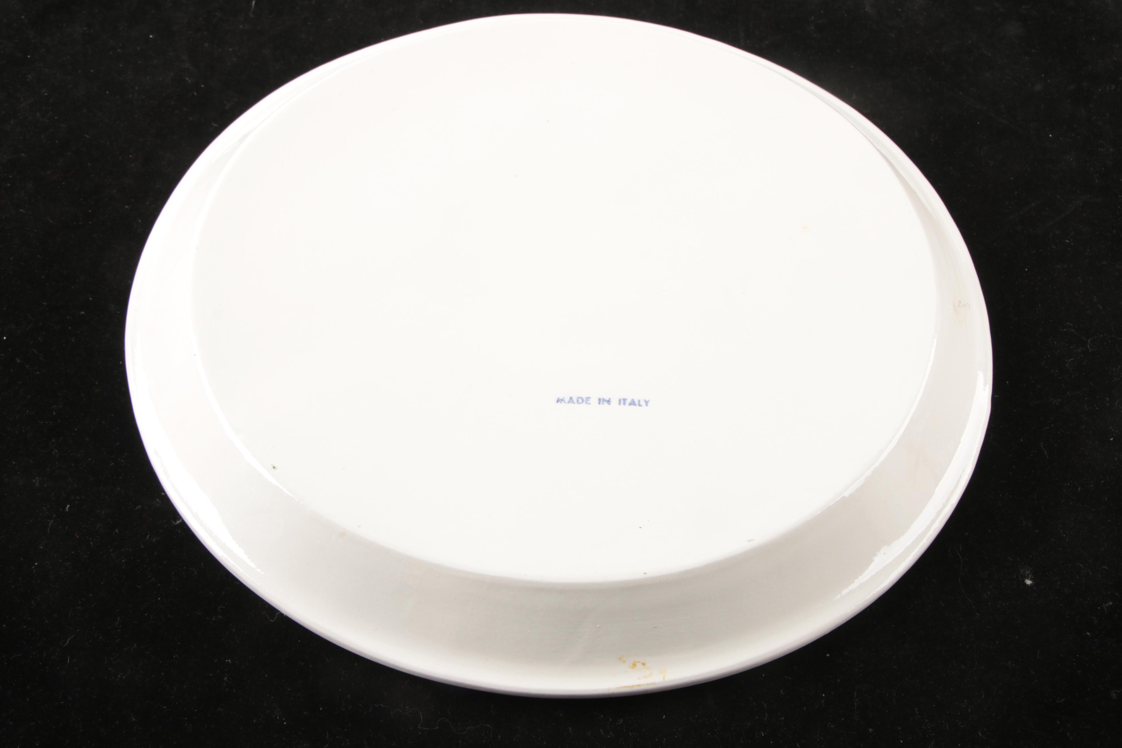 Vintage Italian Porcelain Pots De Crème Set