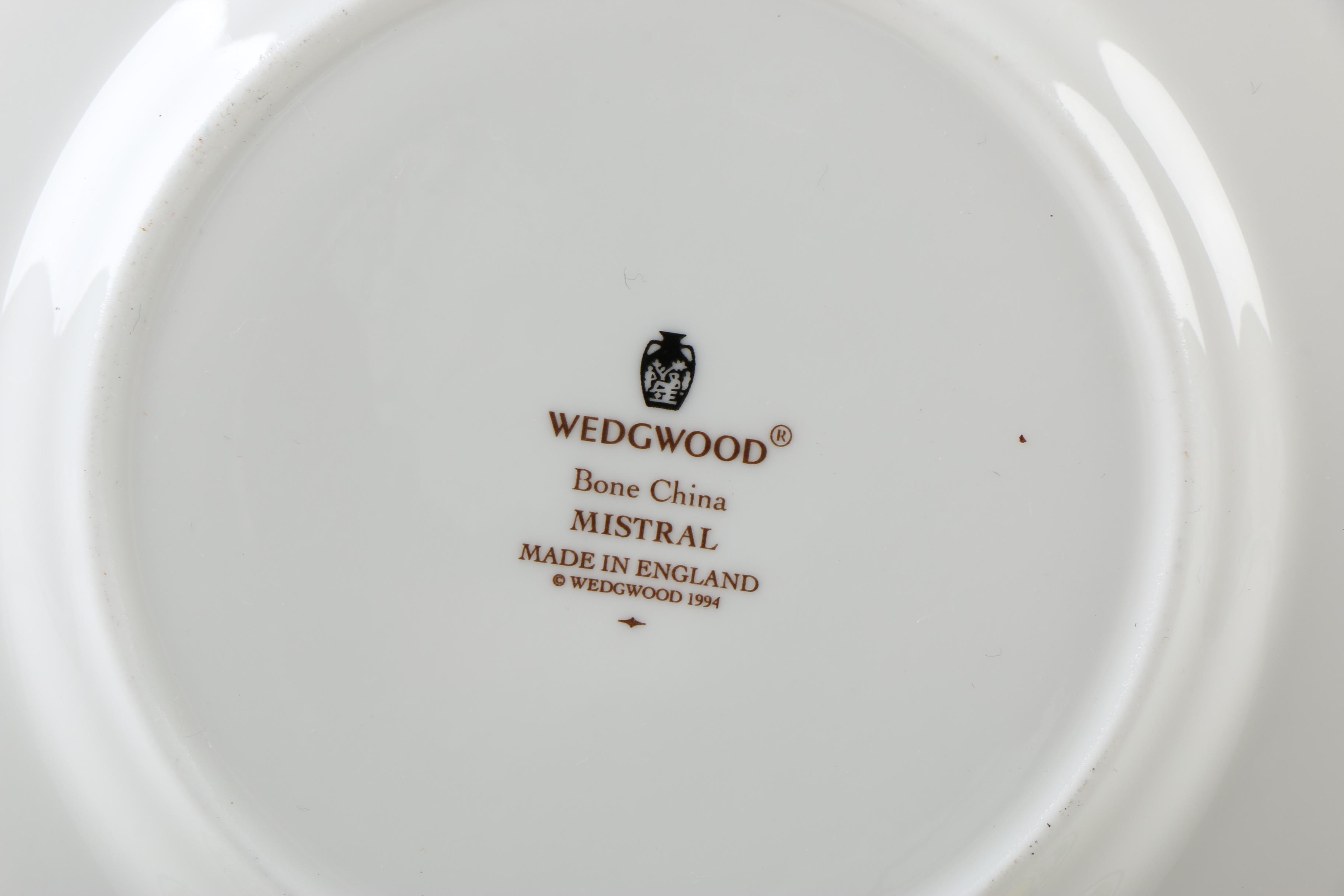 Wedgwood "Mistral" Bone China Tableware