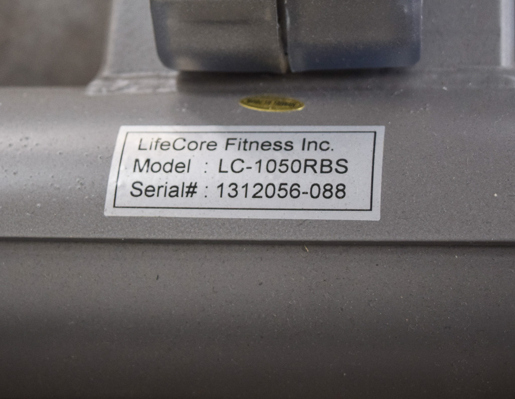 LifeCore Fitness 1050RBS Recumbent Bike