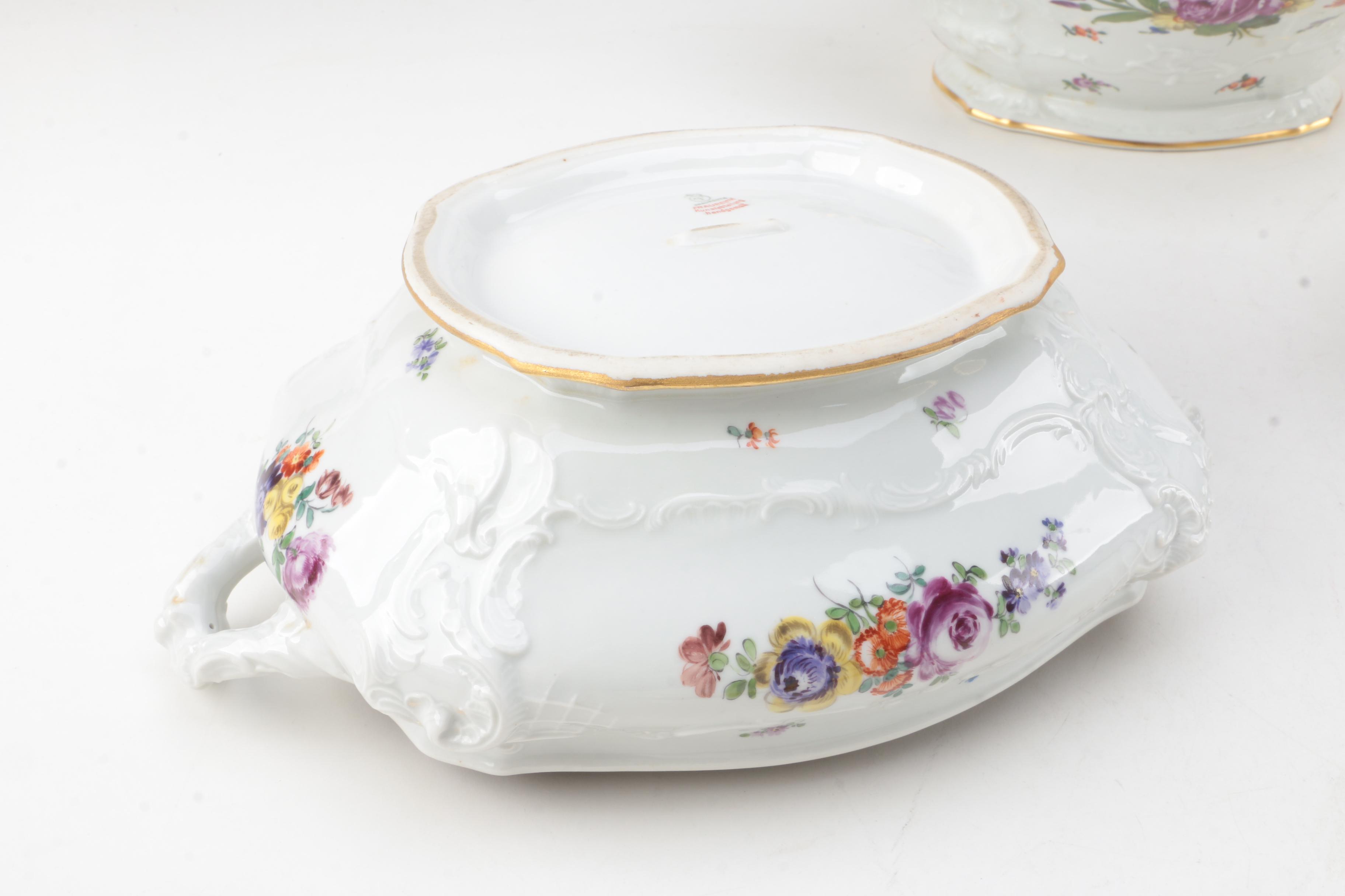 1917-26 Fraureuth Porcelain Tureens