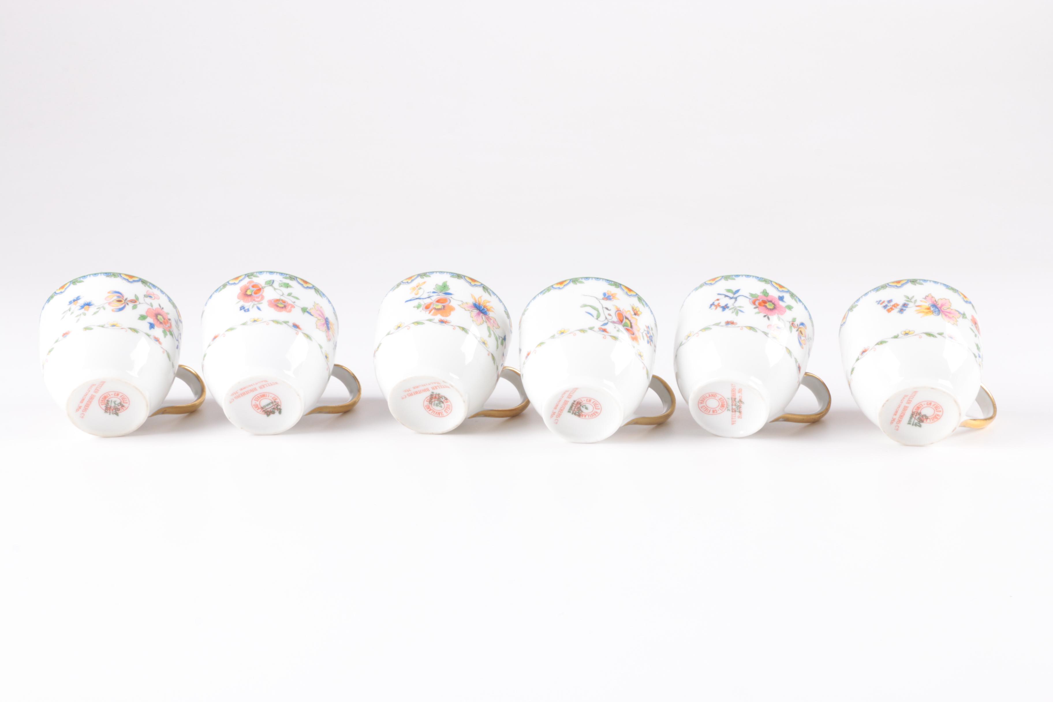 Vintage C.H. Haviland Limoges Porcelain Tableware