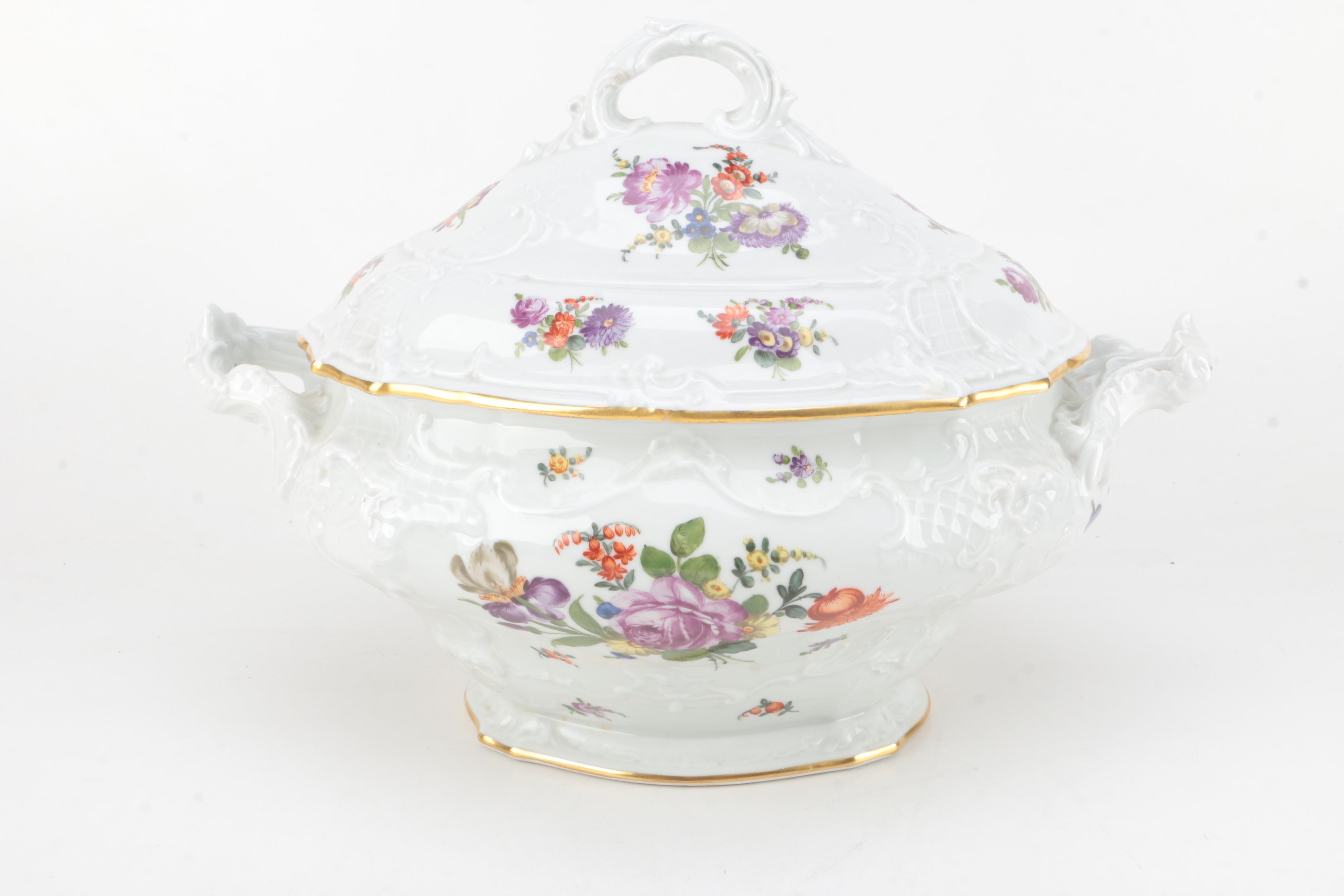 1917-26 Fraureuth Porcelain Tureens