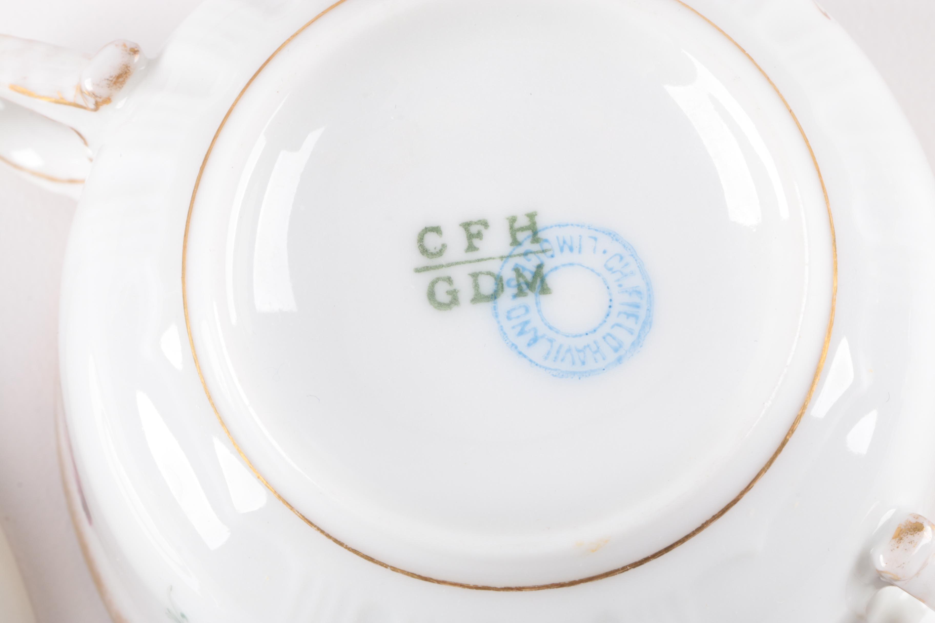 Vintage C.H. Haviland Limoges Porcelain Tableware