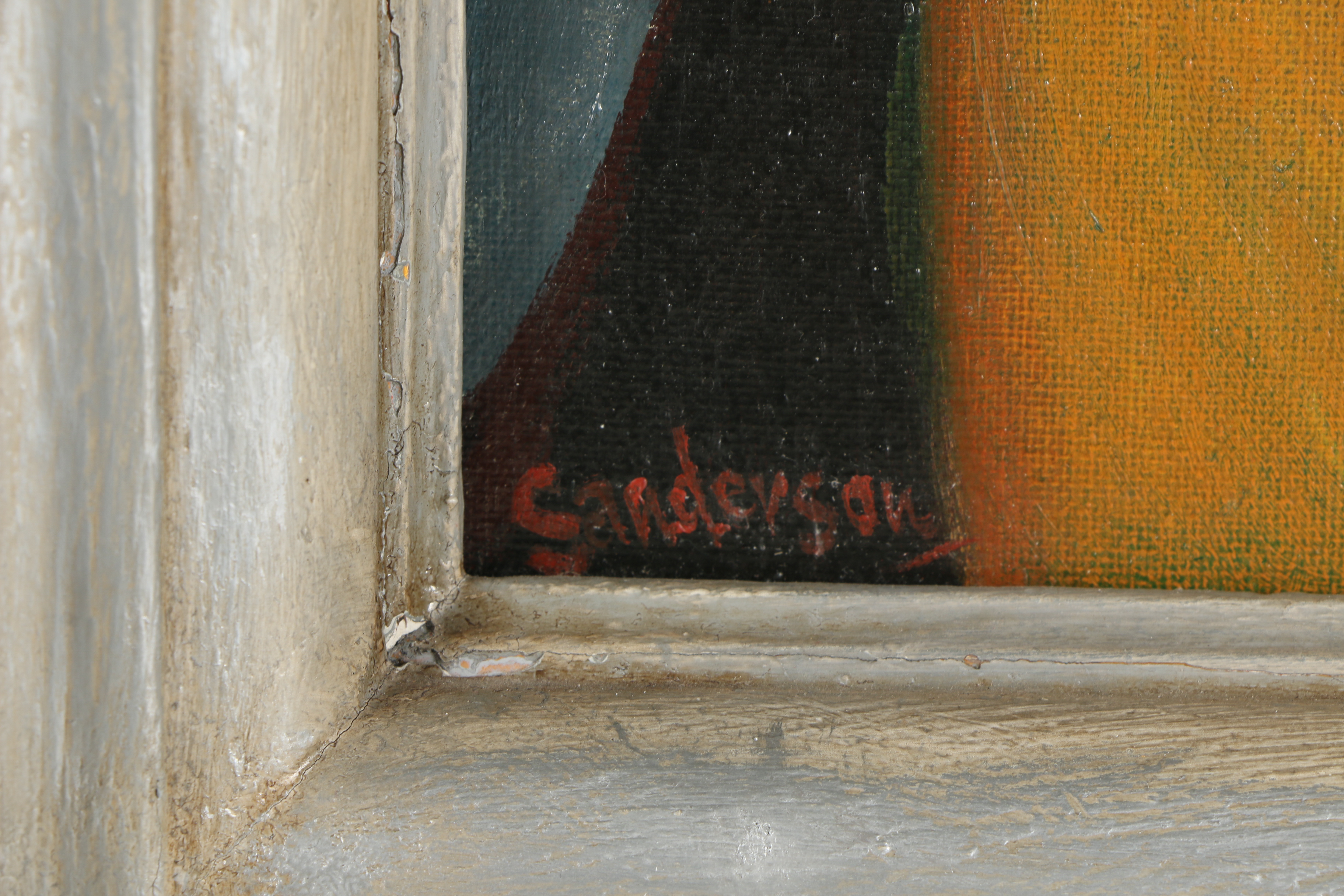 William Sanderson Oil Painting "Byzantine Head"