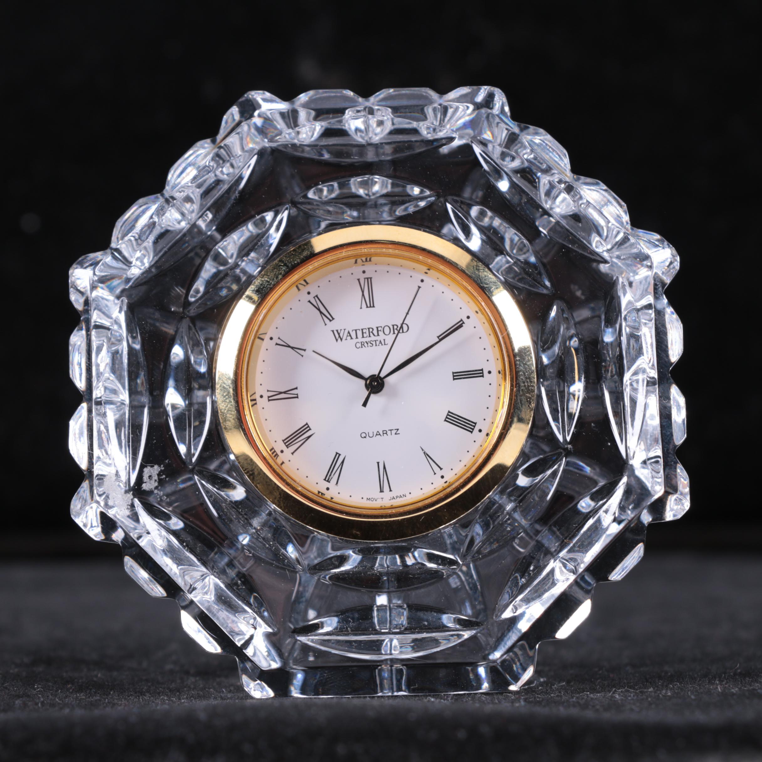 Waterford Crystal Picture Frames and Clock