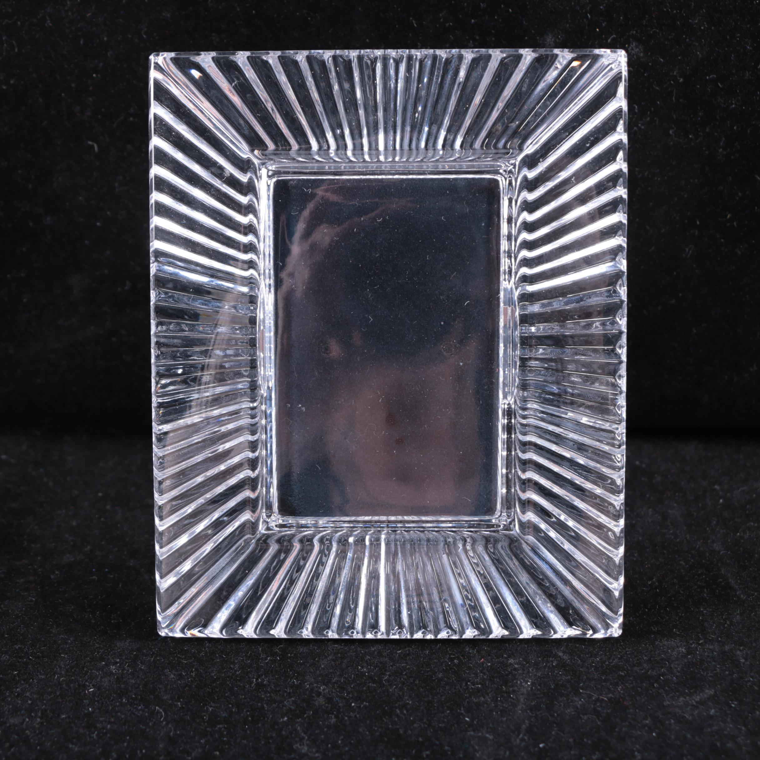 Waterford Crystal Picture Frames and Clock