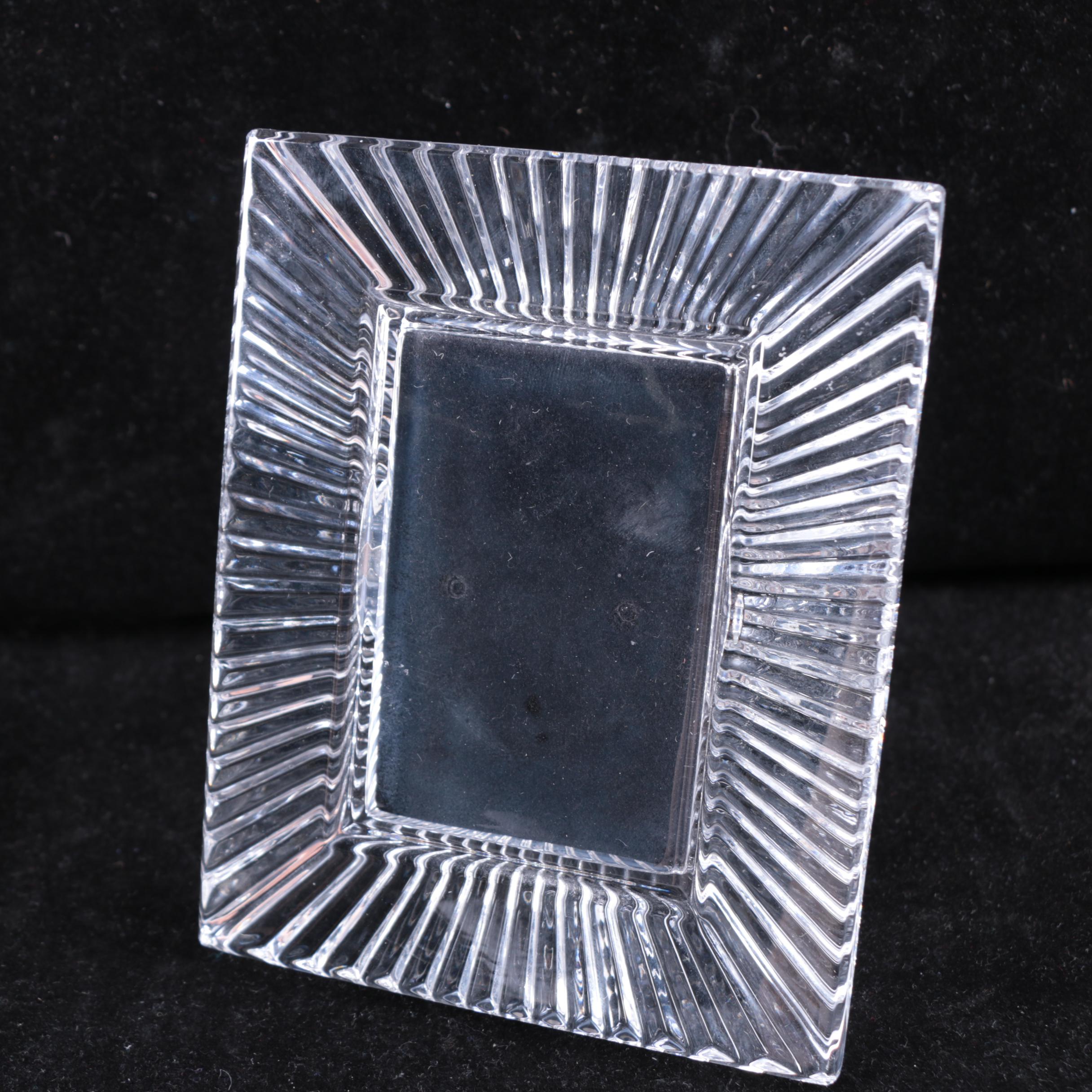 Waterford Crystal Picture Frames and Clock