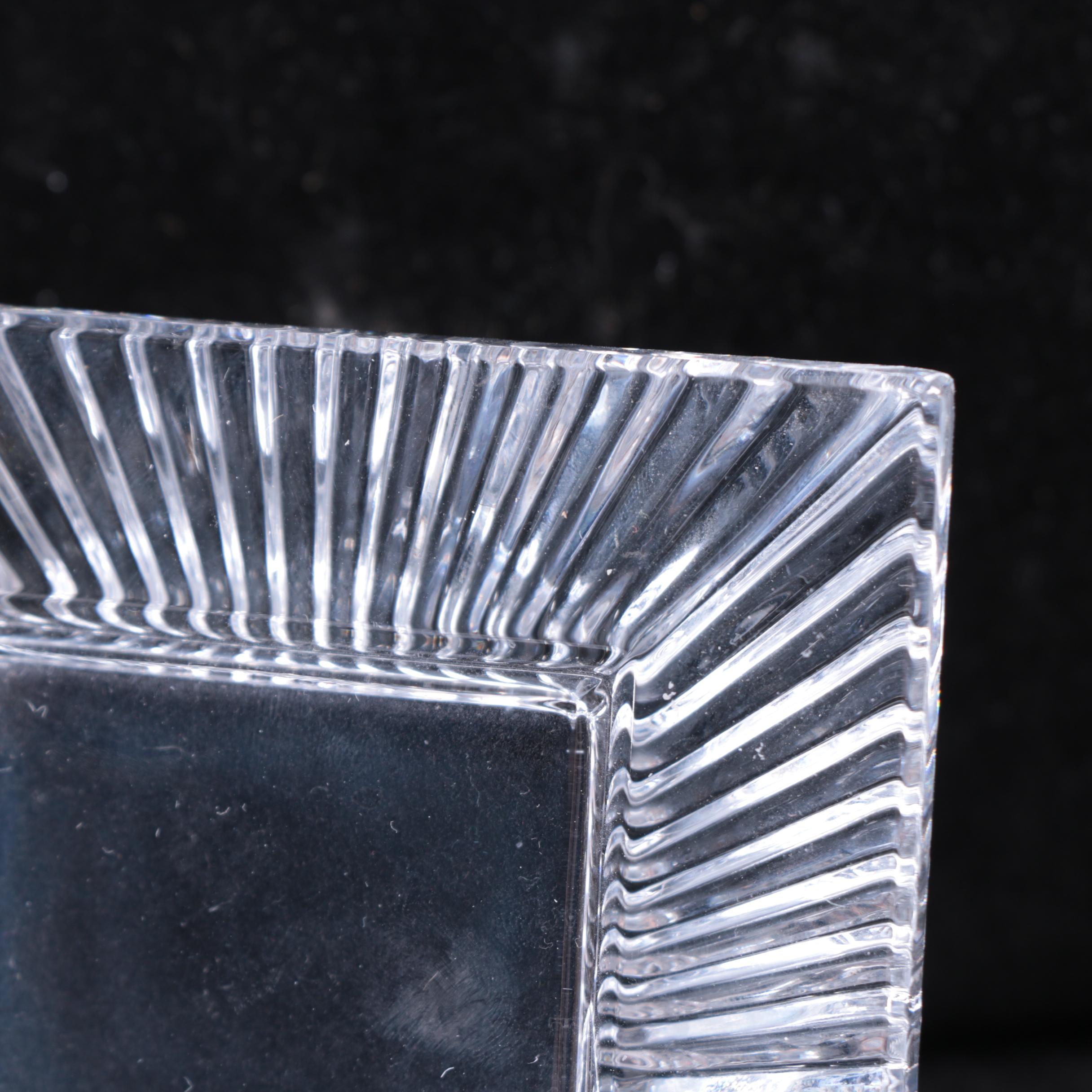 Waterford Crystal Picture Frames and Clock