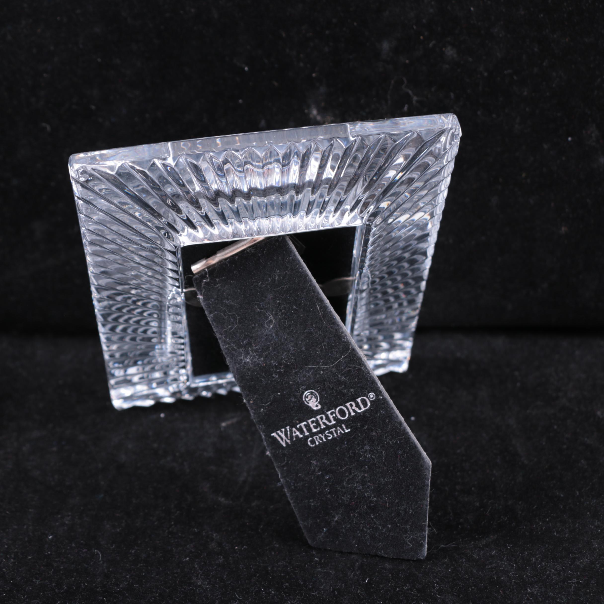 Waterford Crystal Picture Frames and Clock