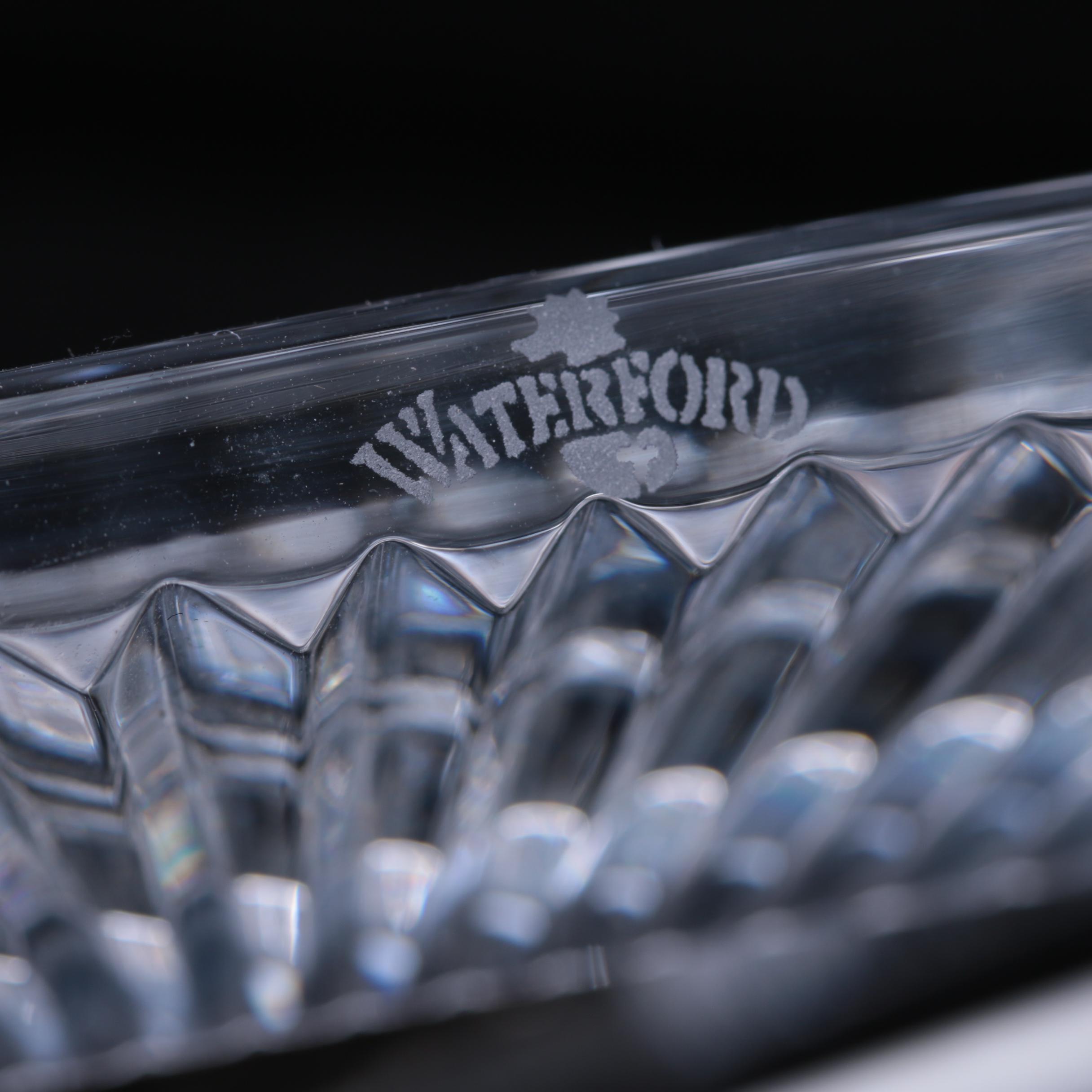 Waterford Crystal Picture Frames and Clock