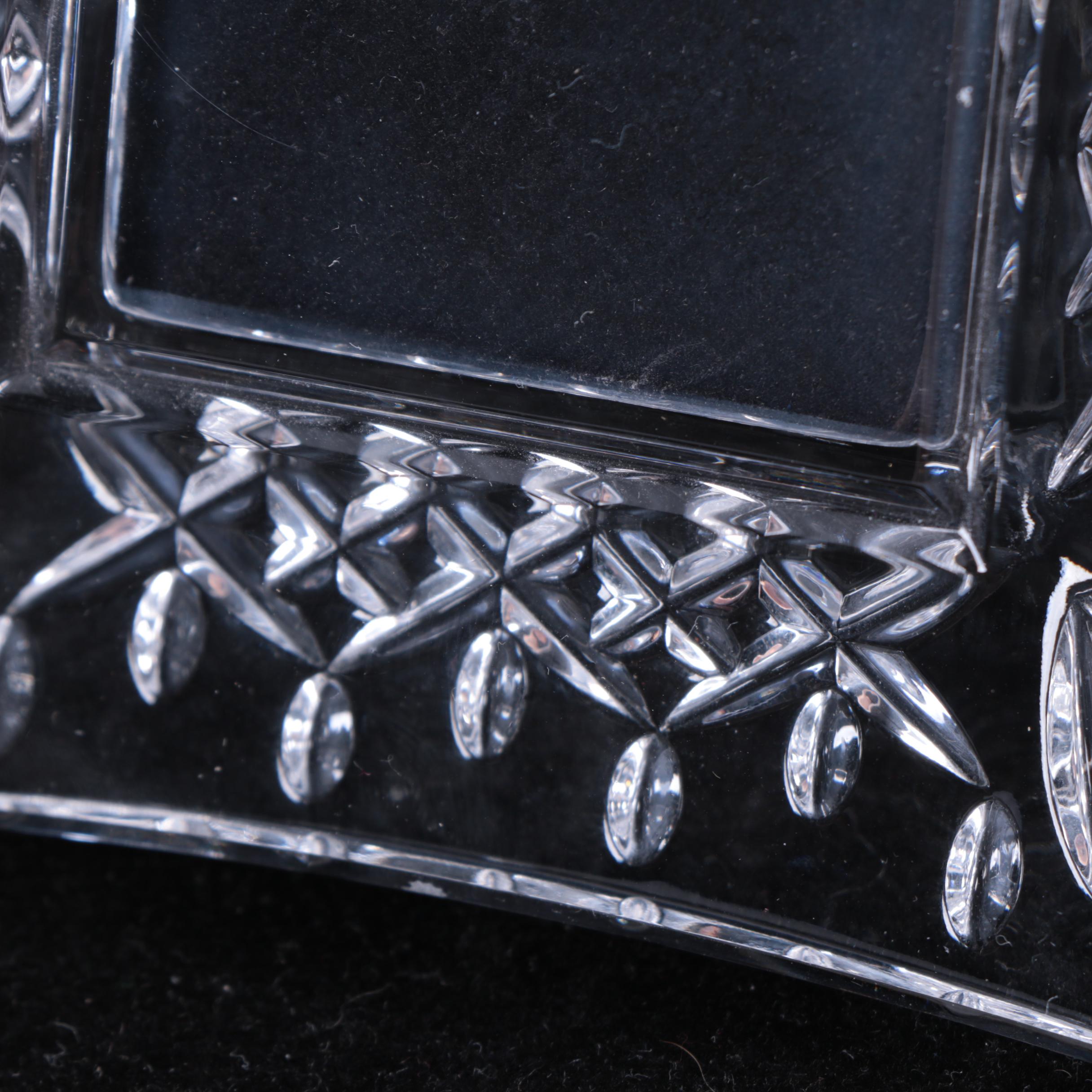 Waterford Crystal Picture Frames and Clock