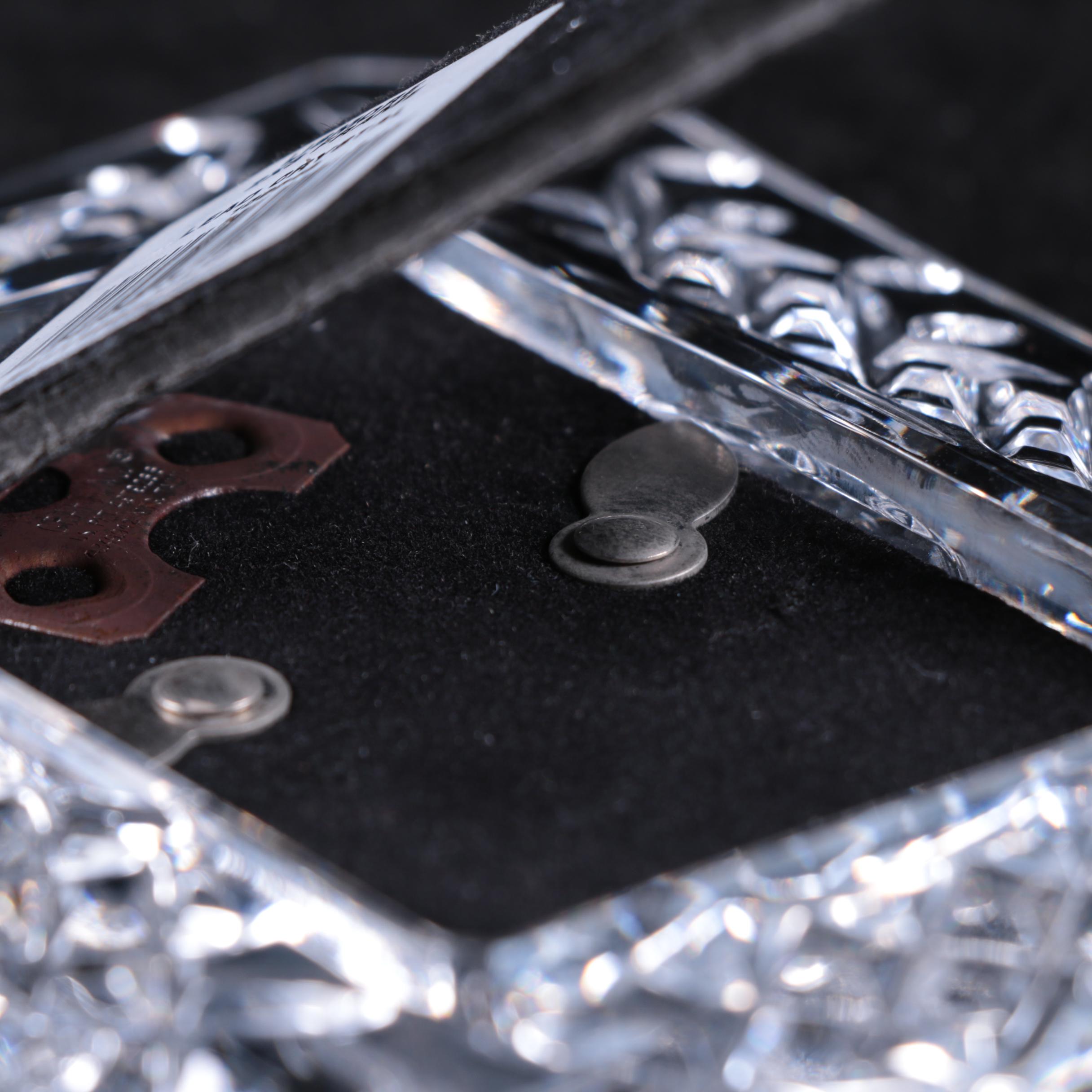 Waterford Crystal Picture Frames and Clock