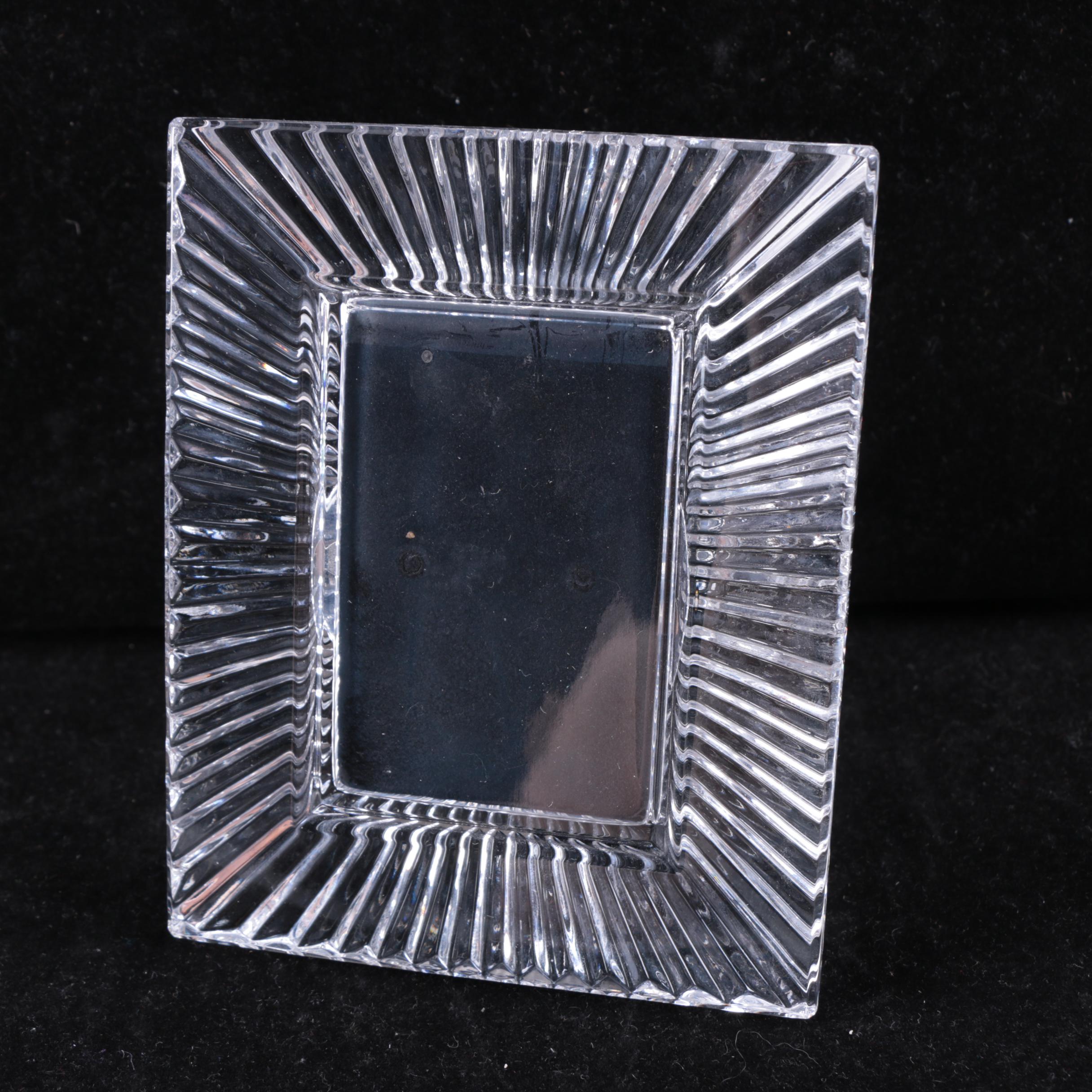 Waterford Crystal Picture Frames and Clock