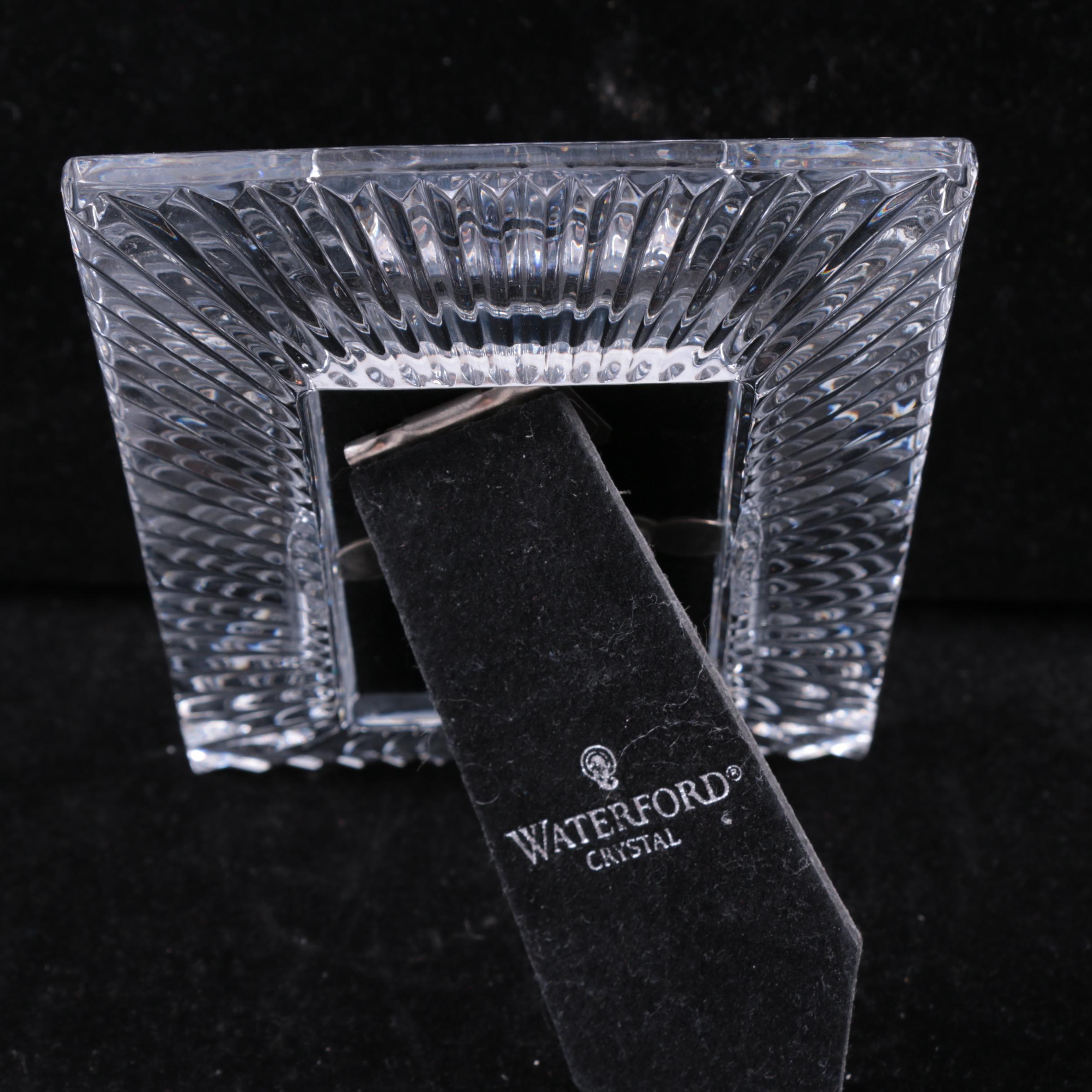 Waterford Crystal Picture Frames and Clock
