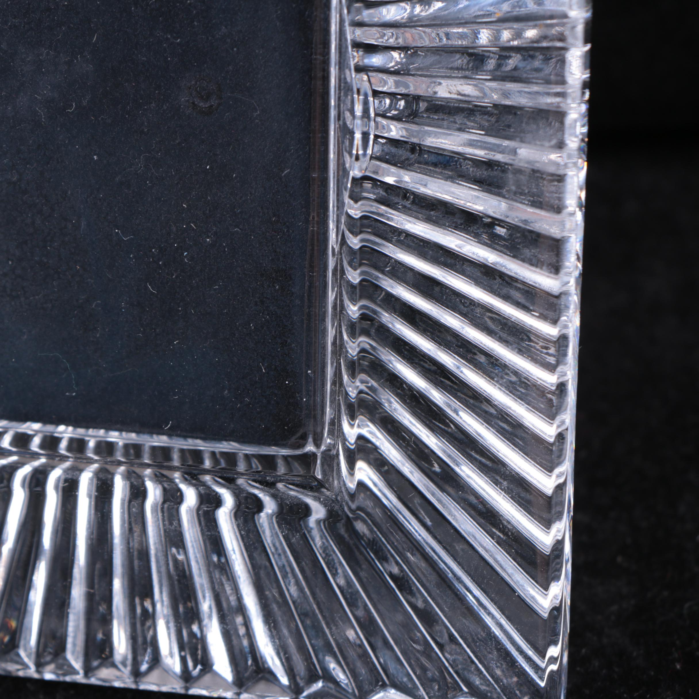 Waterford Crystal Picture Frames and Clock