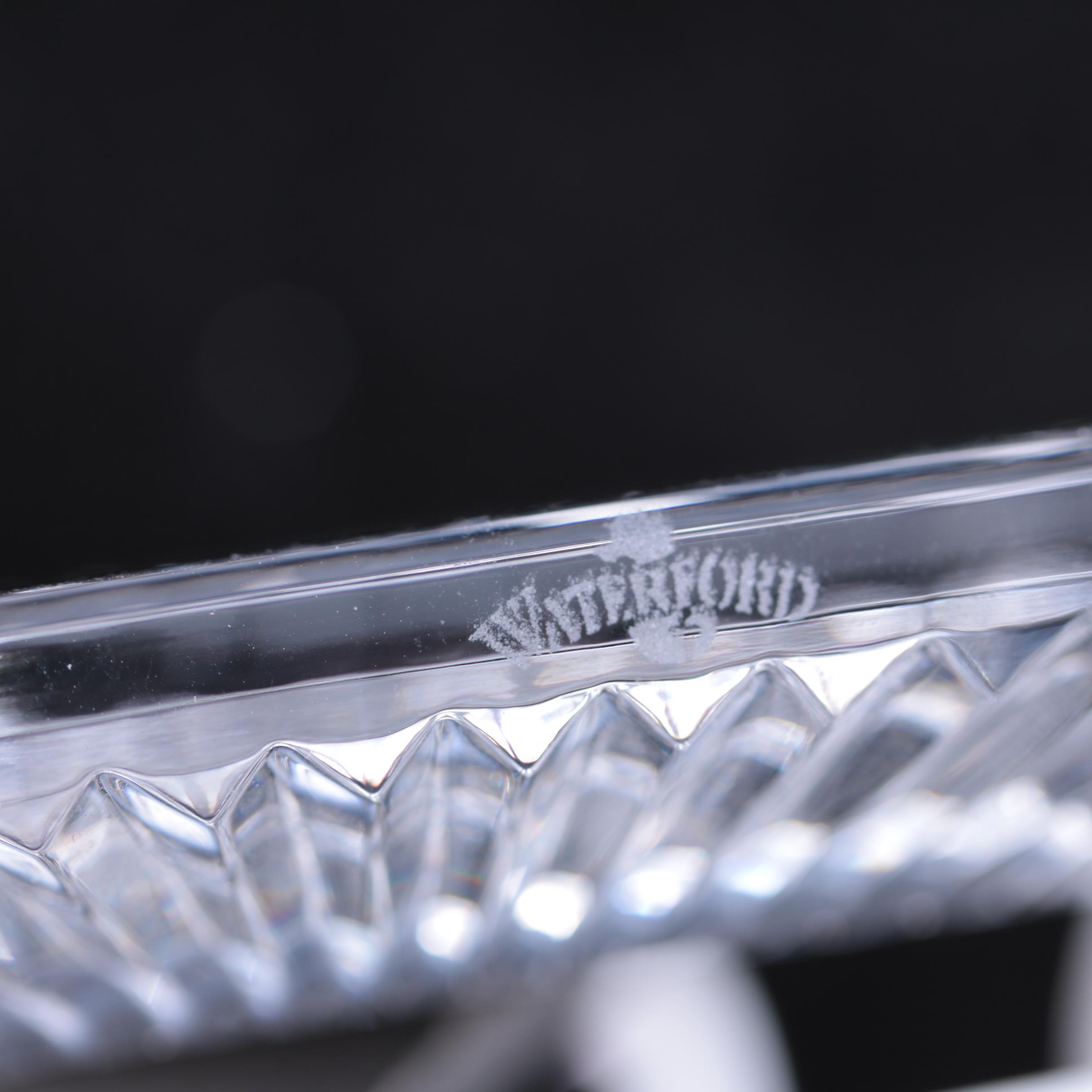 Waterford Crystal Picture Frames and Clock