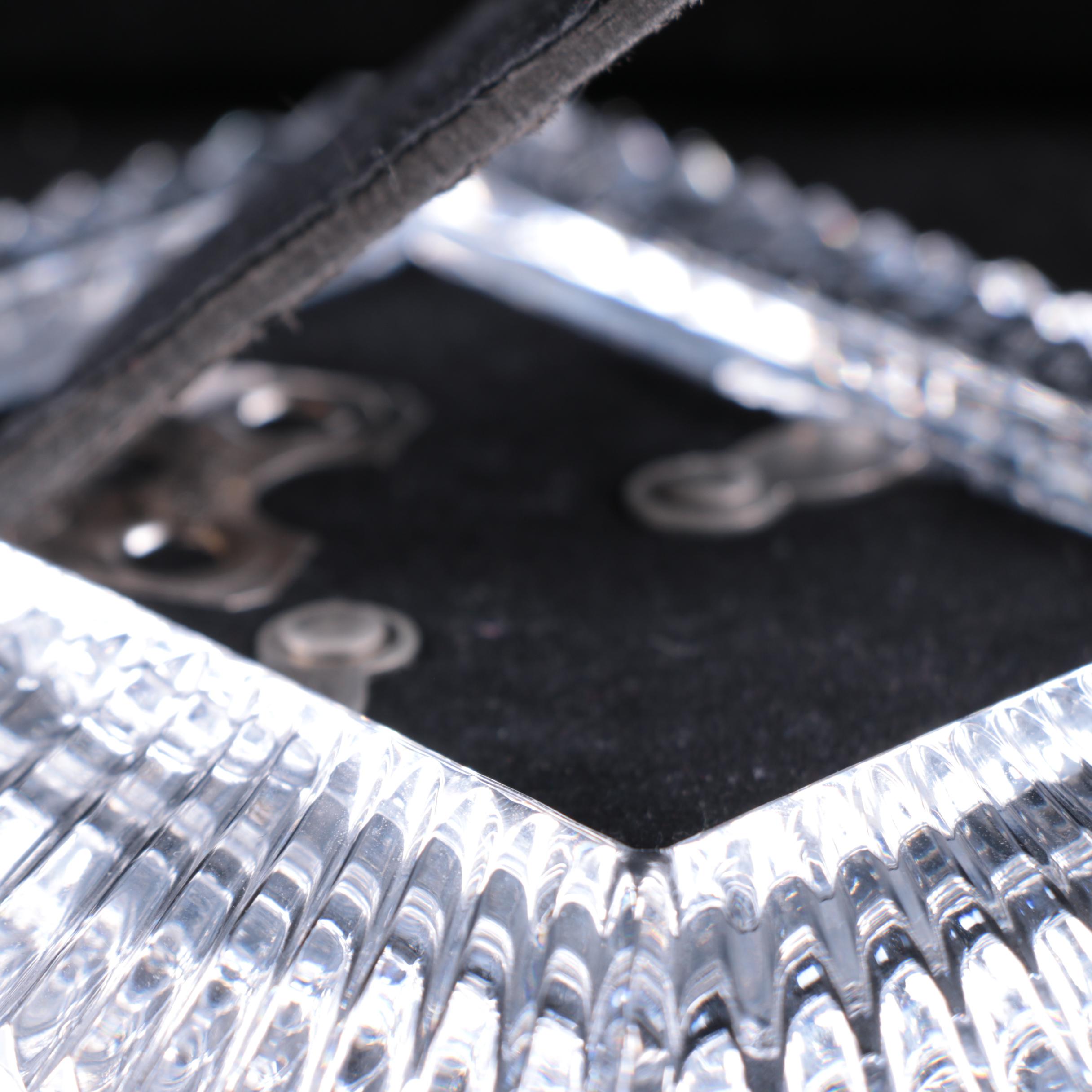 Waterford Crystal Picture Frames and Clock