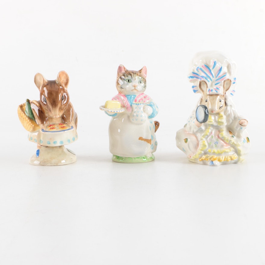 Collection of Beatrix Potter Ceramic Figurines