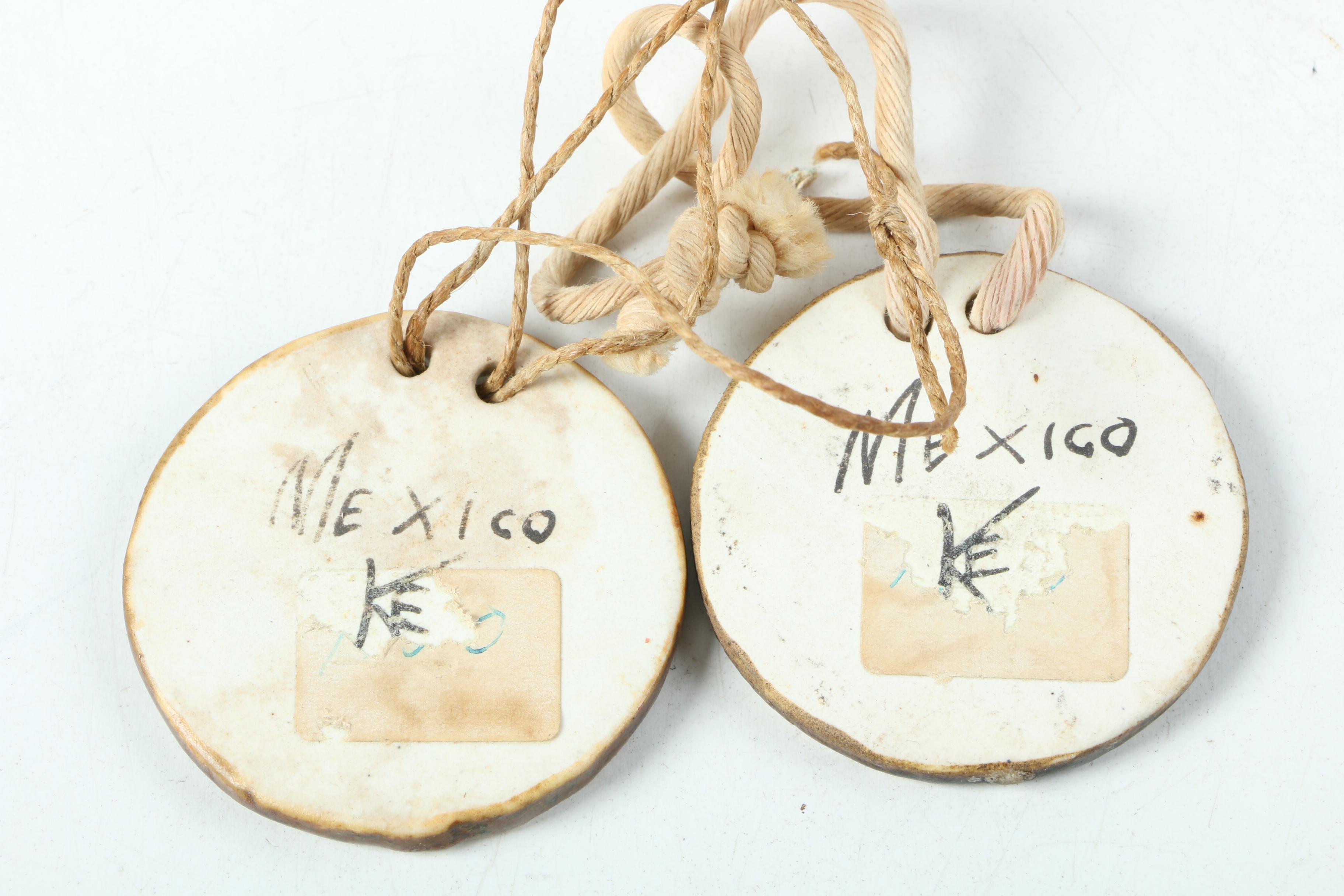 Crown Staffordshire Porcelain Liquor Bottle Labels