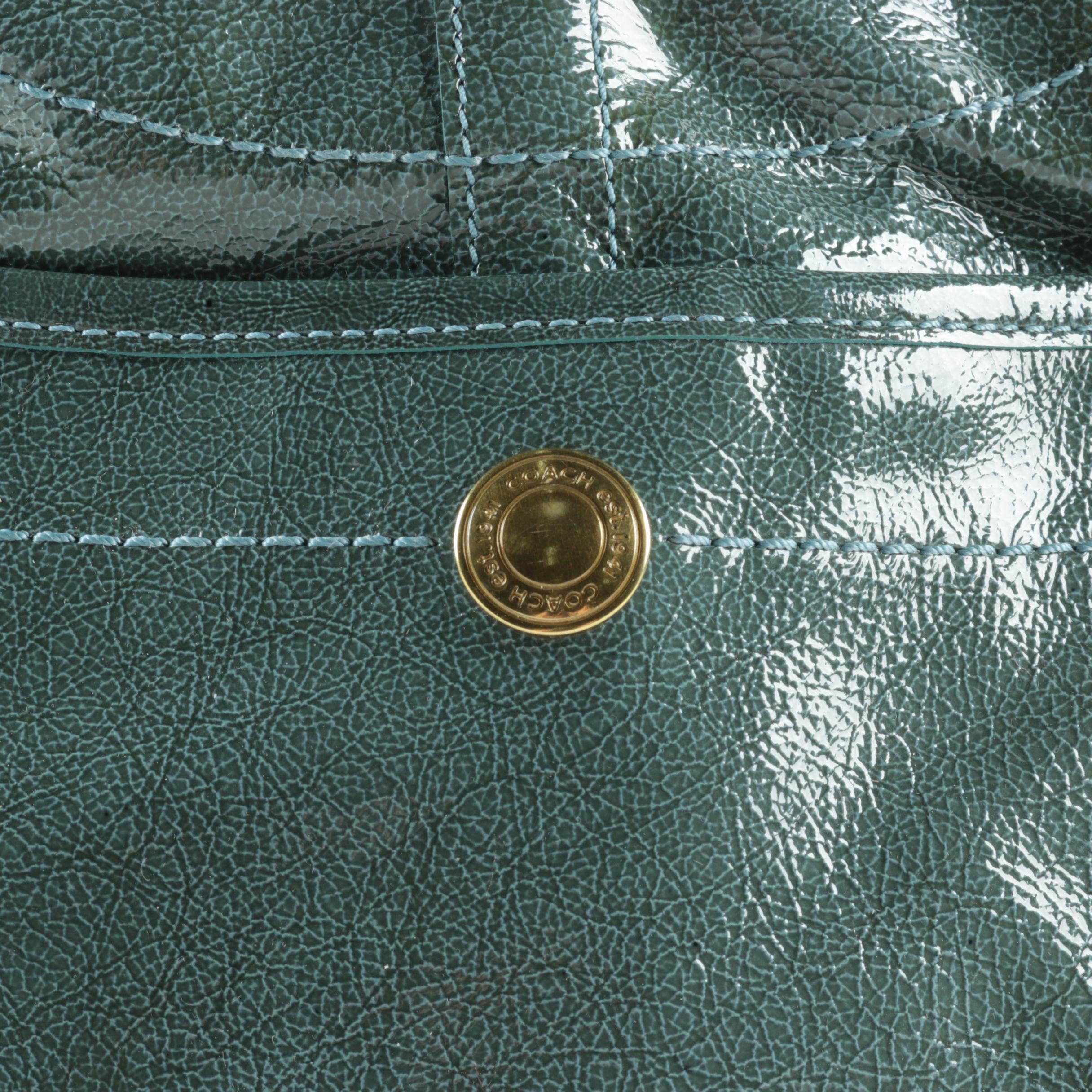 Coach Legacy Ergo Patent Leather Tote Bag