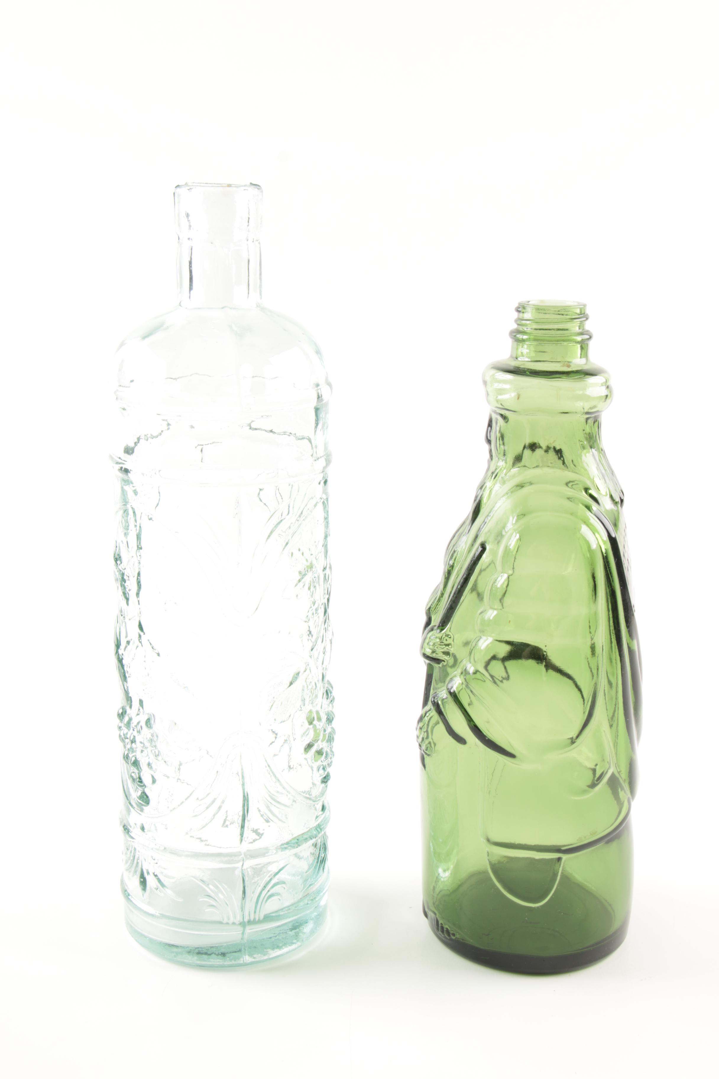 Pressed Glass Decanters