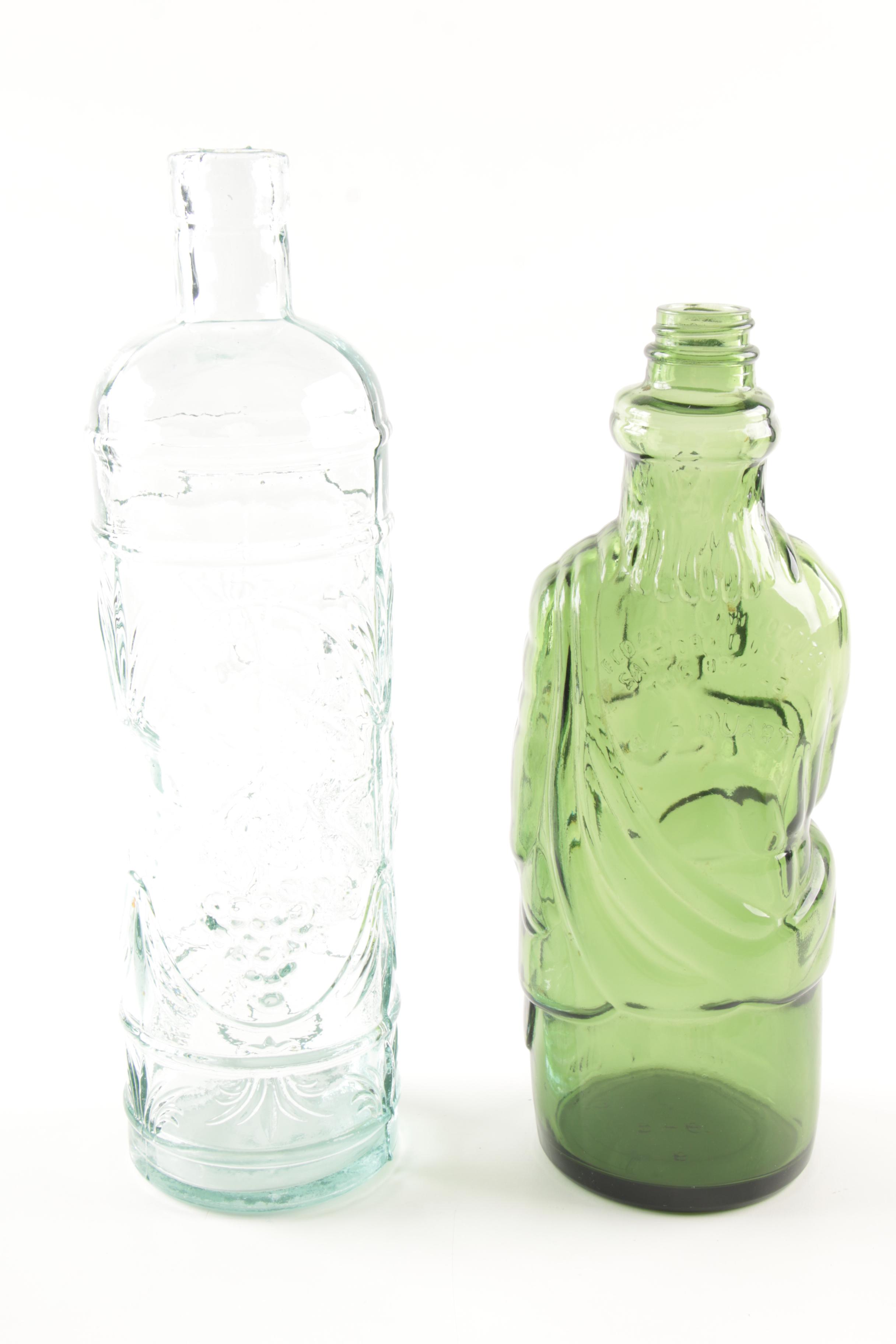 Pressed Glass Decanters