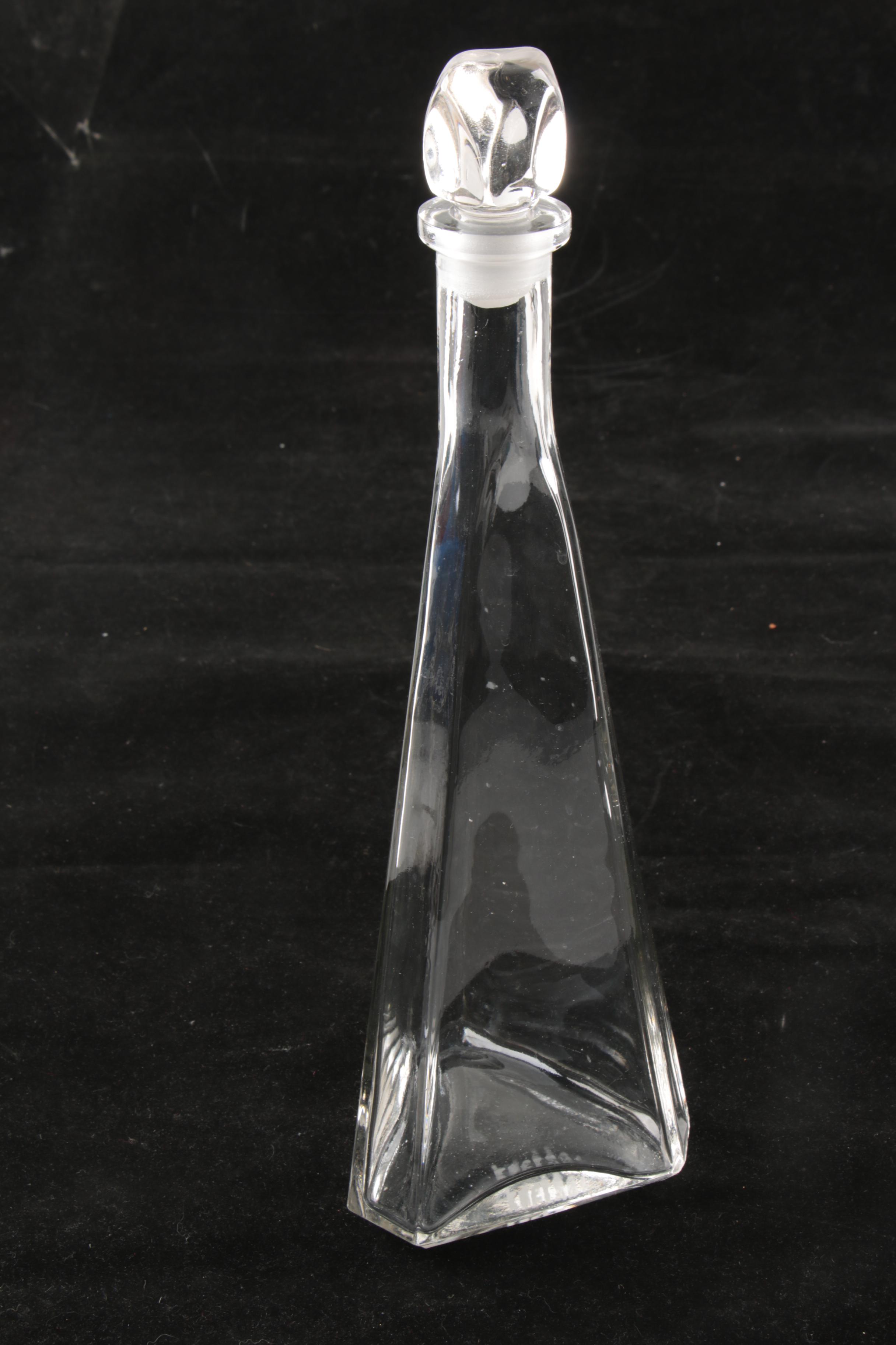 Pressed Glass Decanters