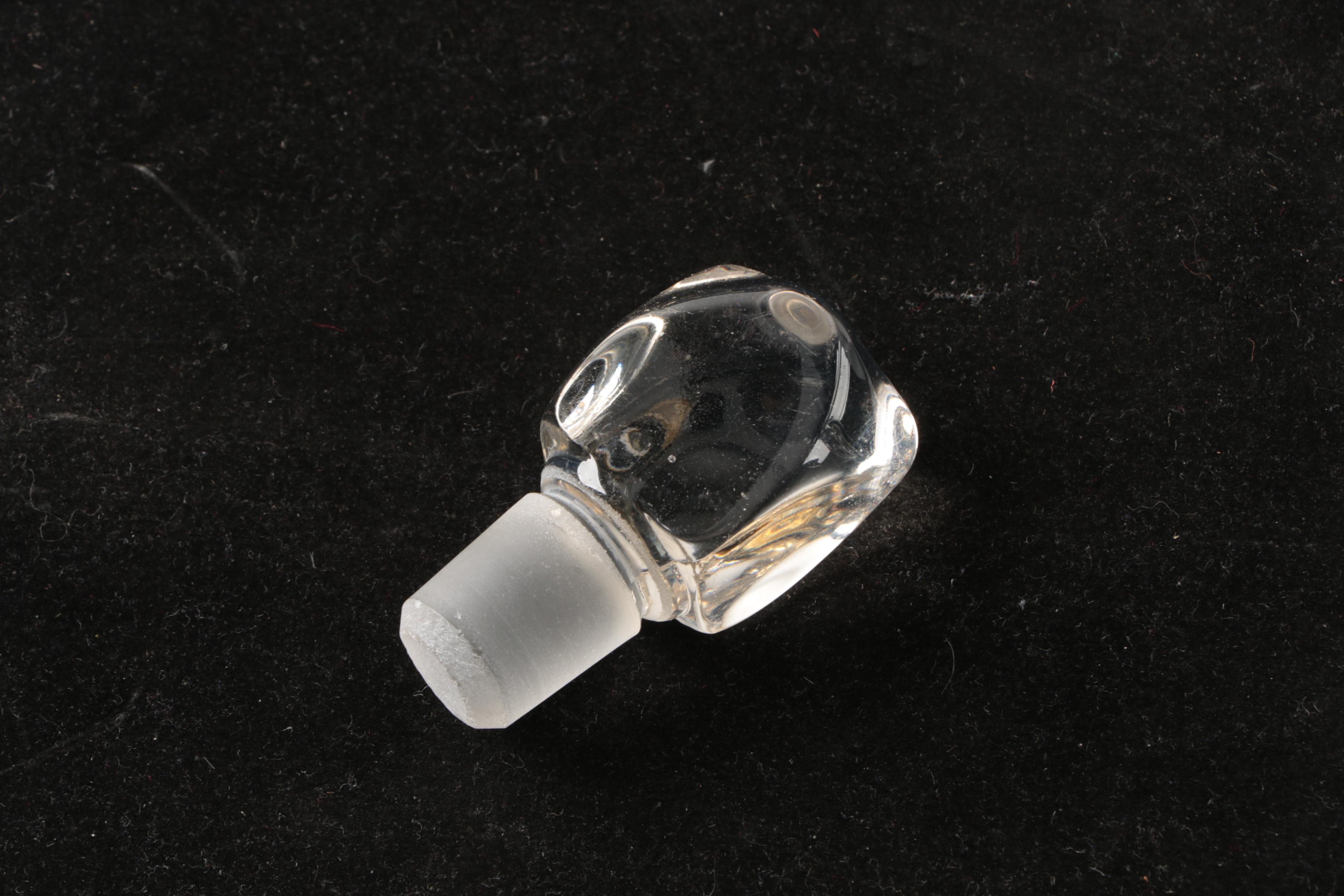 Pressed Glass Decanters