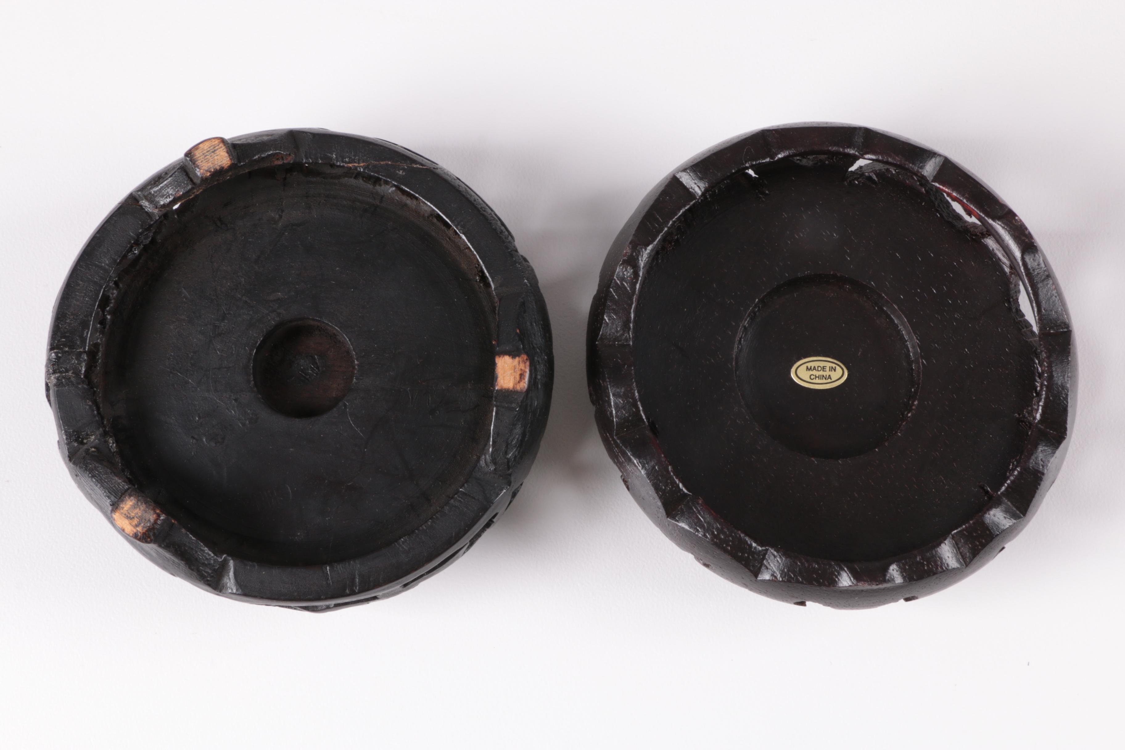 Chinese Floral Cloisonné Vases