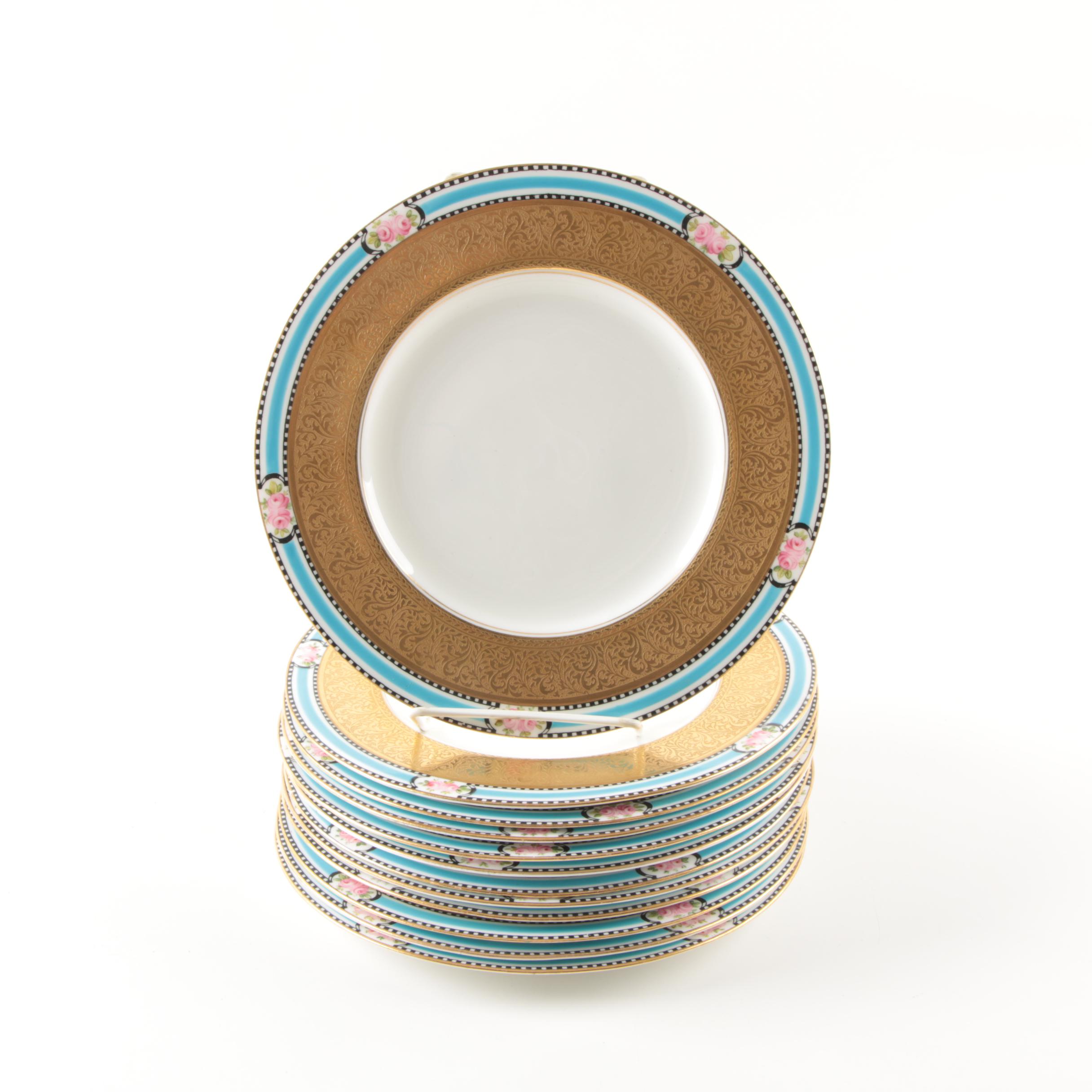 Vintage Royal Worcester Porcelain Plates